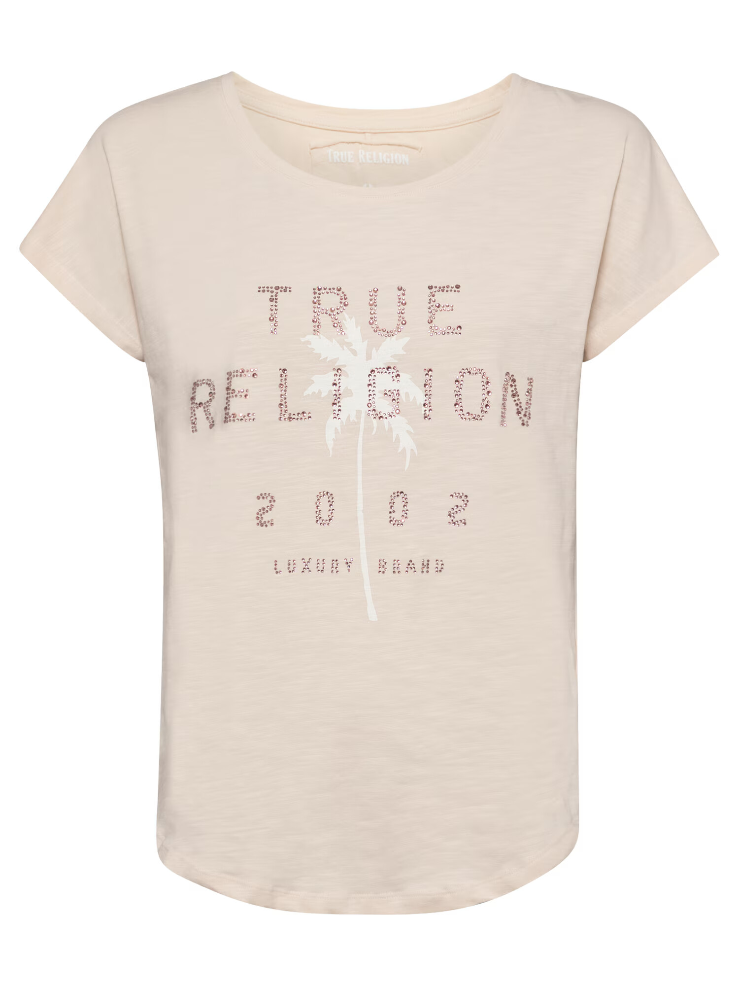 True Religion Tricou roz - Pled.ro