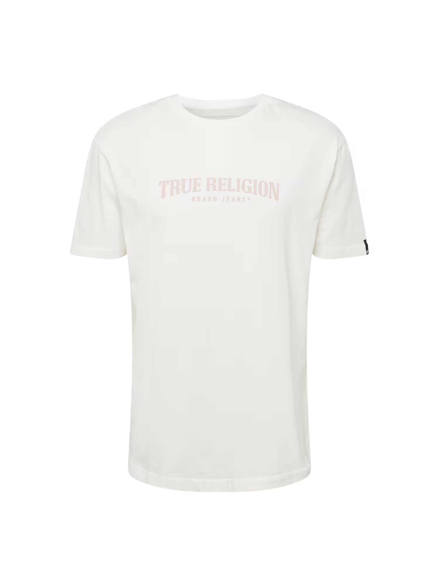 True Religion Tricou roz pudră / alb - Pled.ro