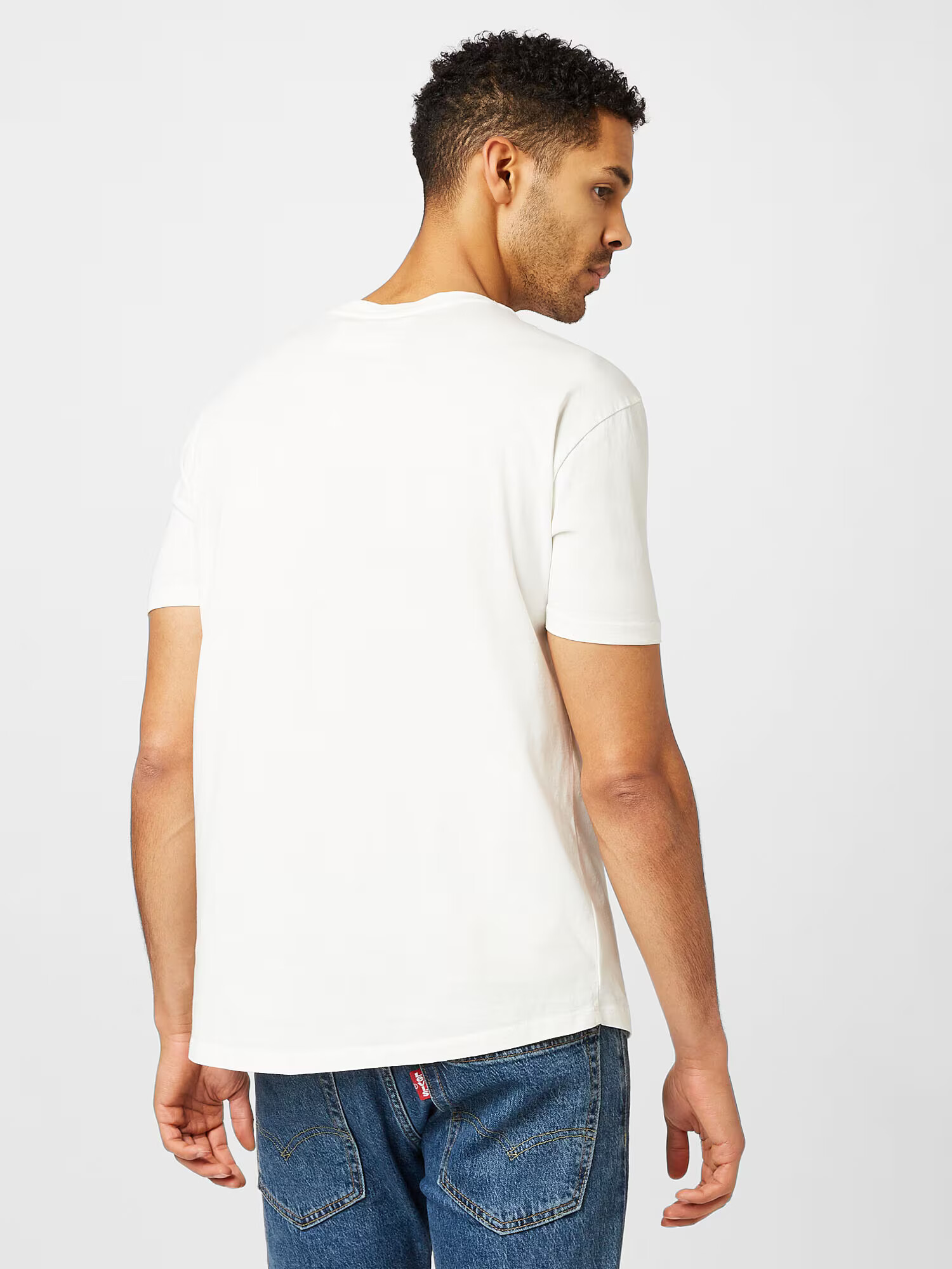 True Religion Tricou roz pudră / alb - Pled.ro