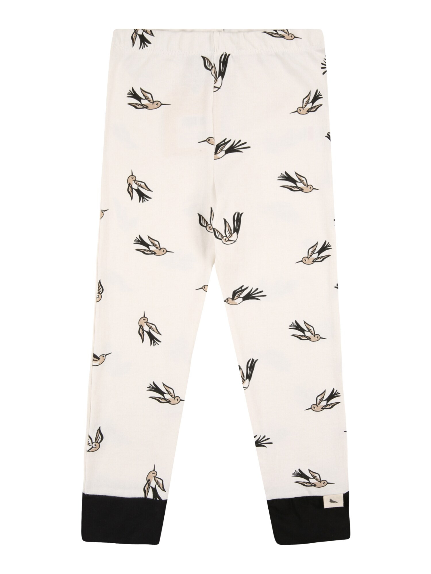 Turtledove London Leggings 'Hummingbird' ecru / albastru închis / alb - Pled.ro