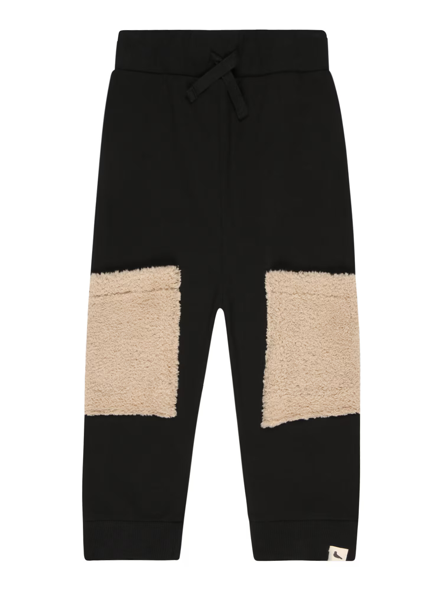 Turtledove London Pantaloni bej / negru - Pled.ro