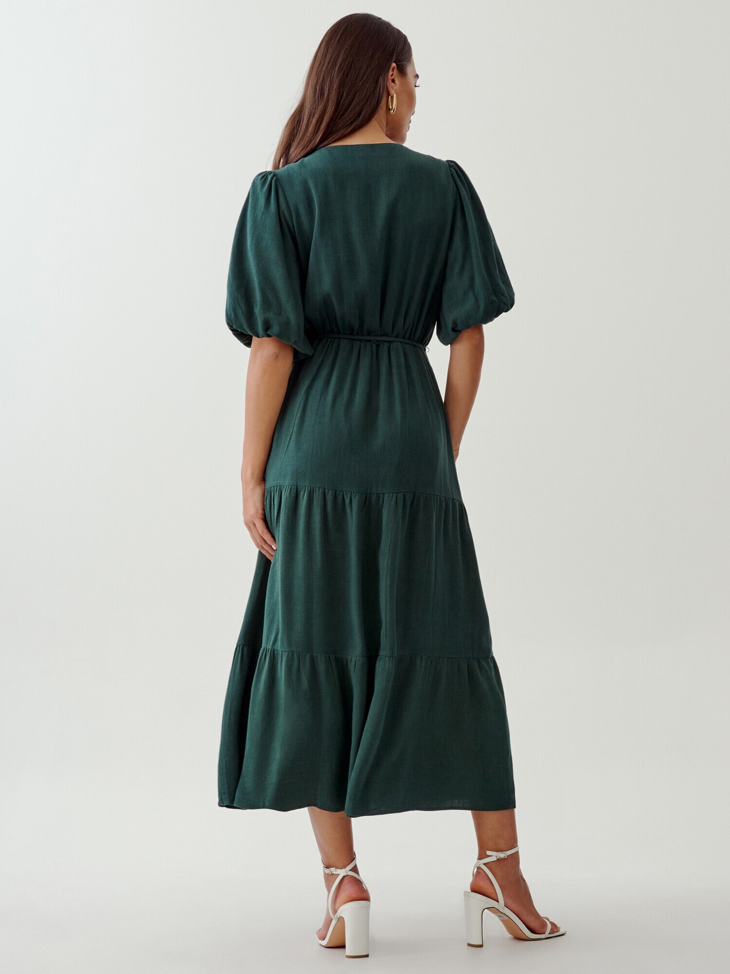 Tussah Rochie 'BECKY' verde - Pled.ro