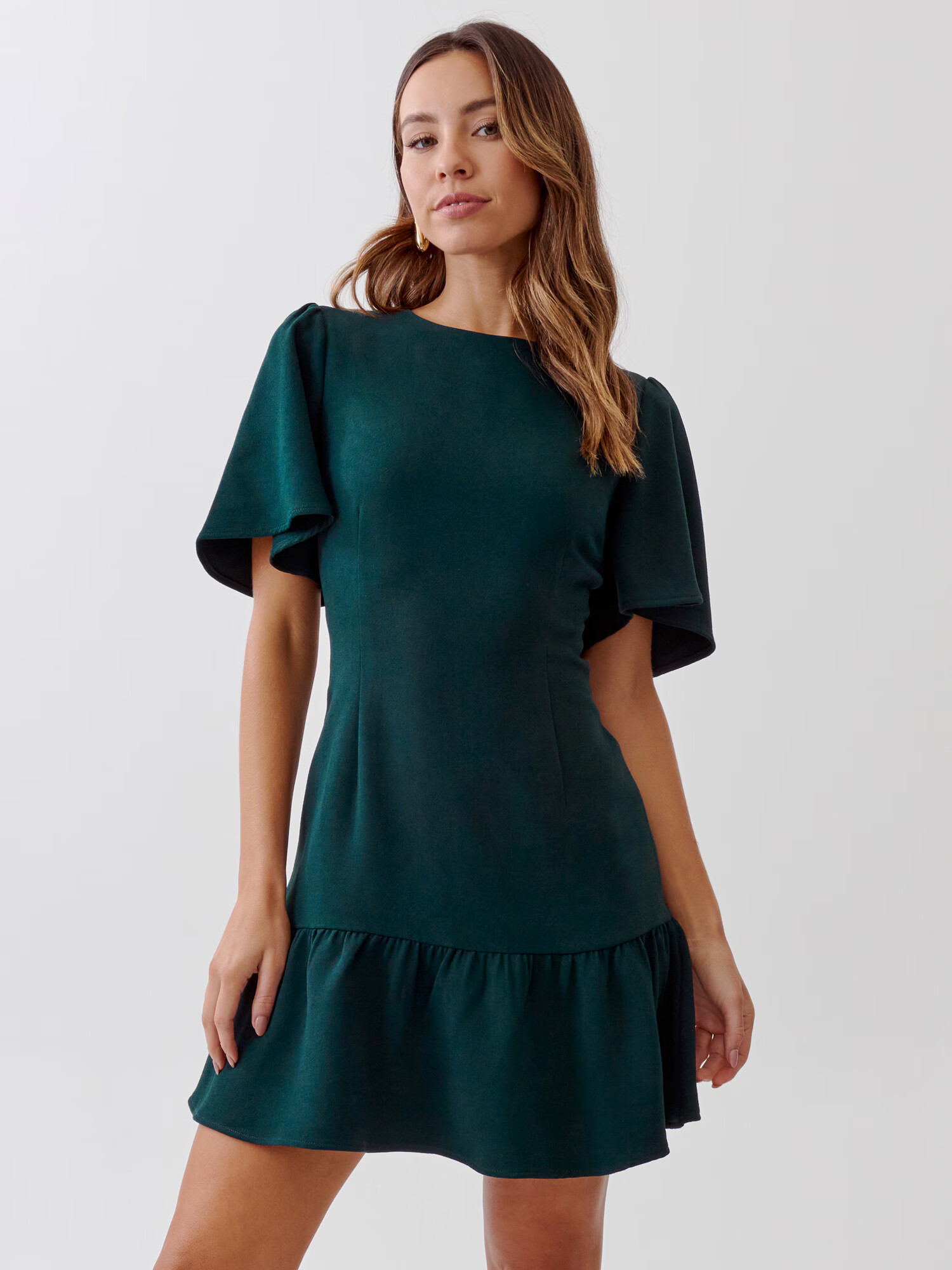 Tussah Rochie de cocktail 'SINOLA' verde - Pled.ro