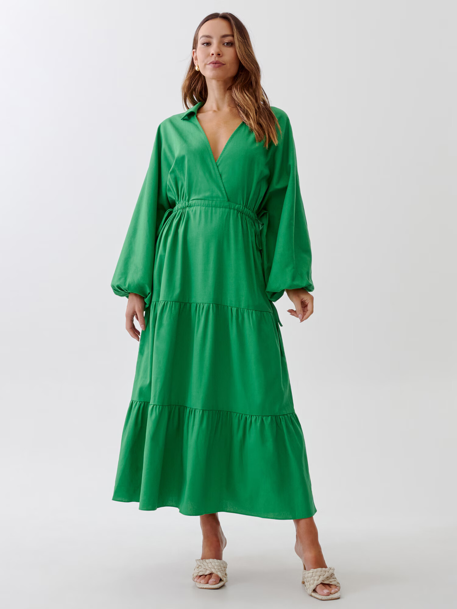 Tussah Rochie 'NINAH' verde - Pled.ro