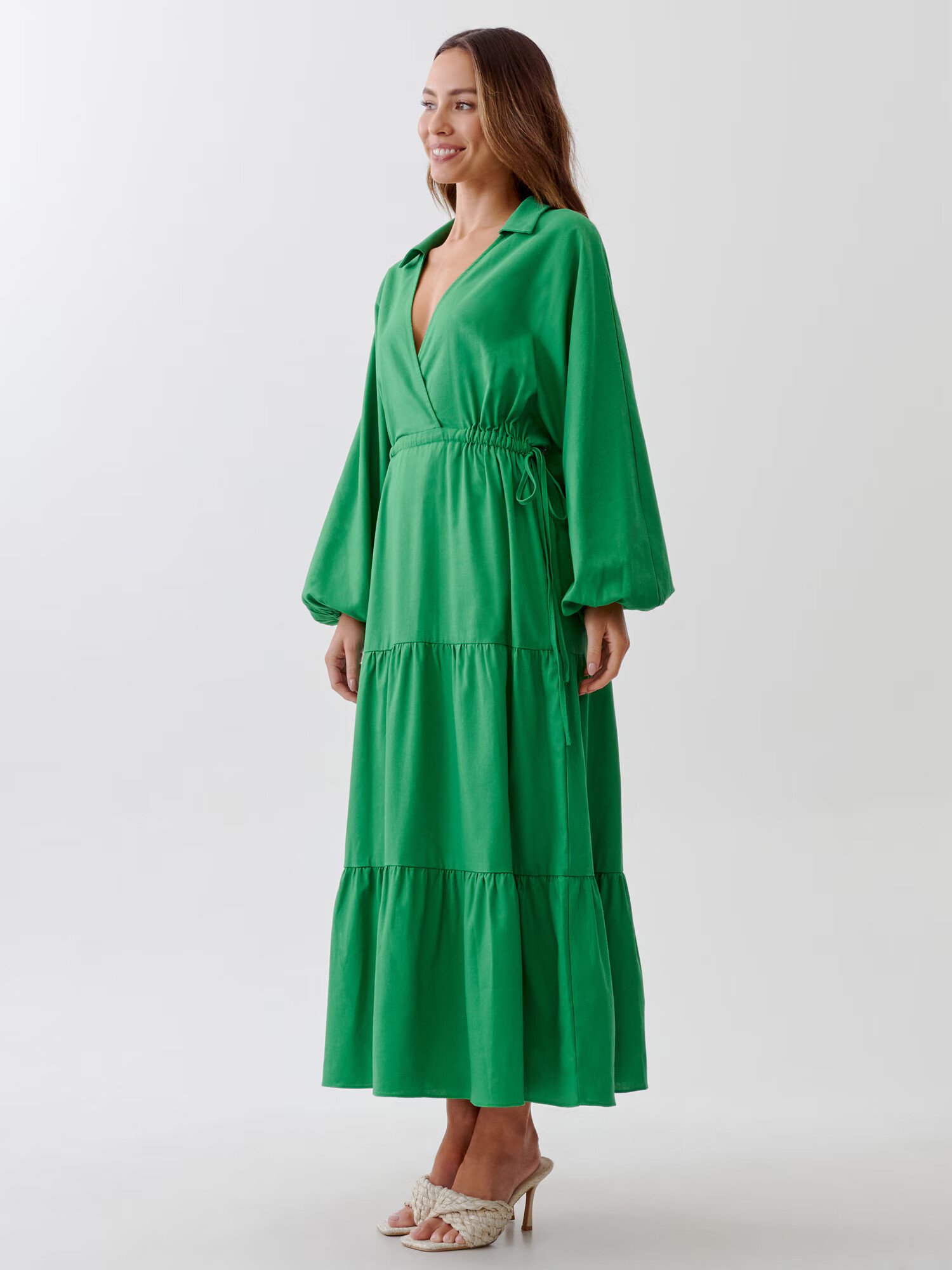 Tussah Rochie 'NINAH' verde - Pled.ro