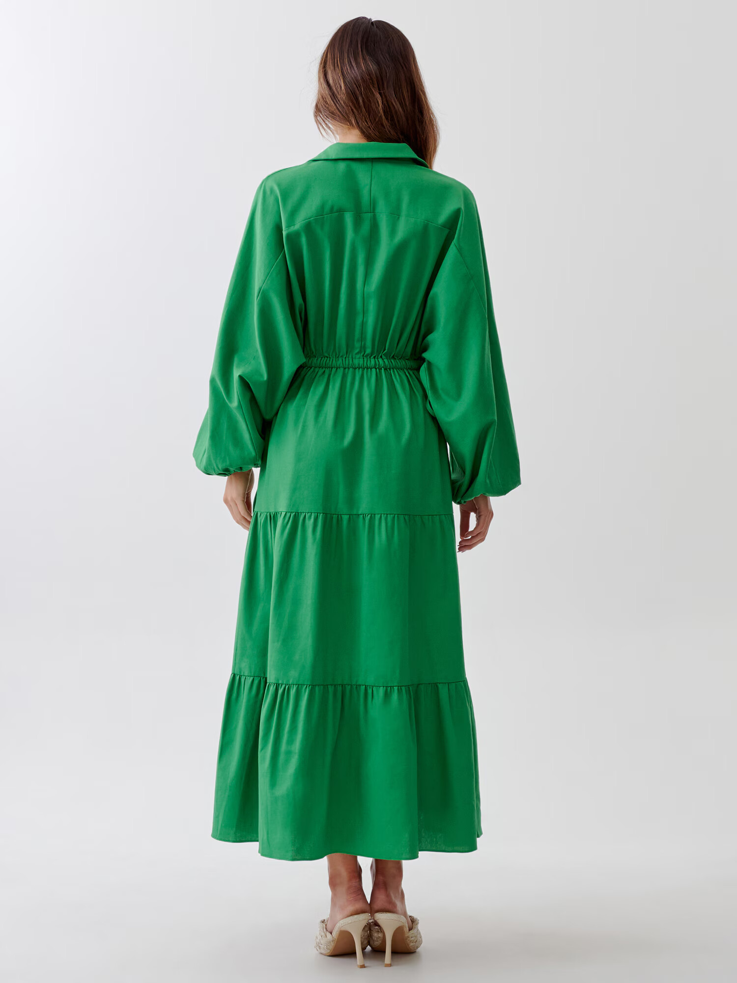 Tussah Rochie 'NINAH' verde - Pled.ro