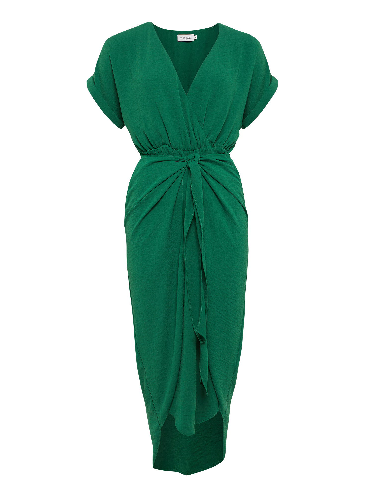 Tussah Rochie 'RAVEN DRESS' verde - Pled.ro