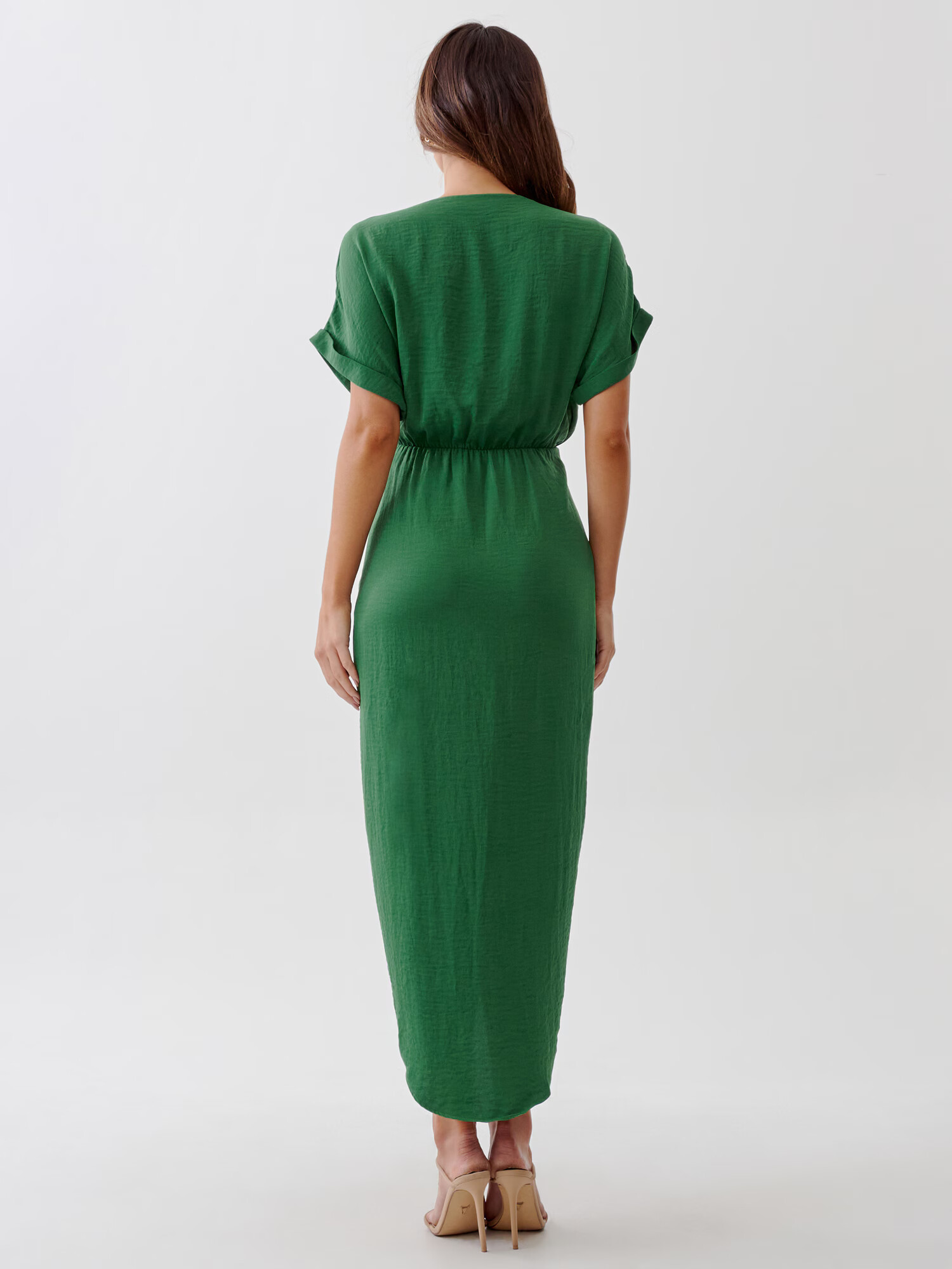 Tussah Rochie 'RAVEN DRESS' verde - Pled.ro