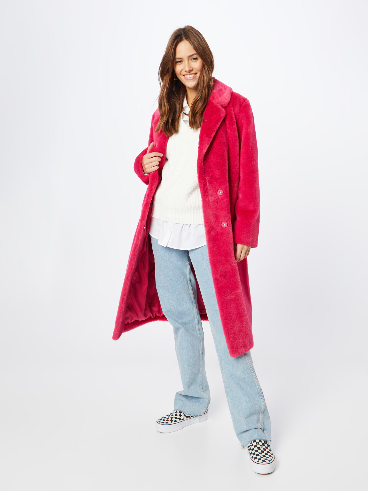 Twinset Palton de iarnă 'CAPPOTTO' fucsia - Pled.ro