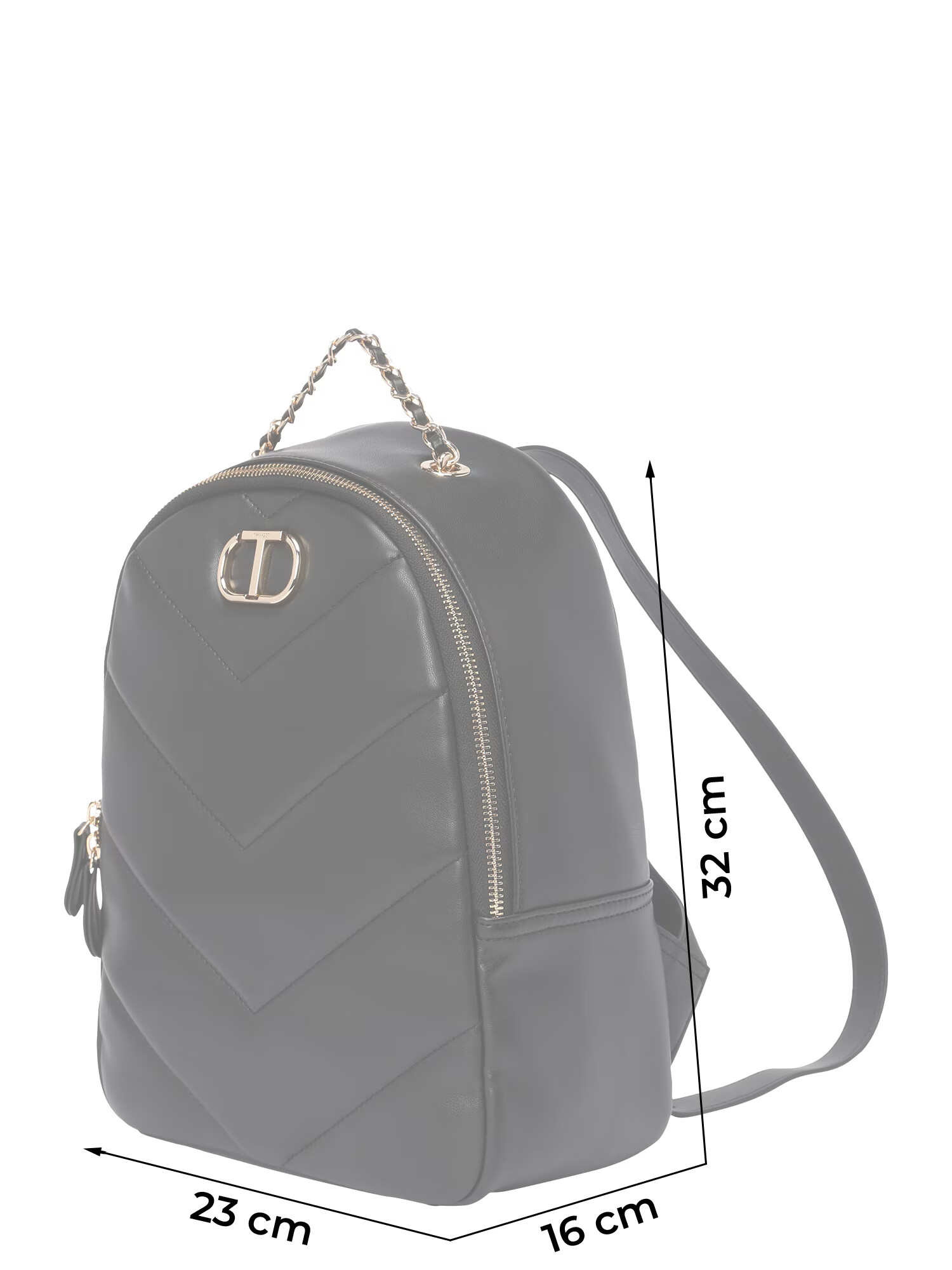 Twinset Rucsac 'ZAINO' negru - Pled.ro