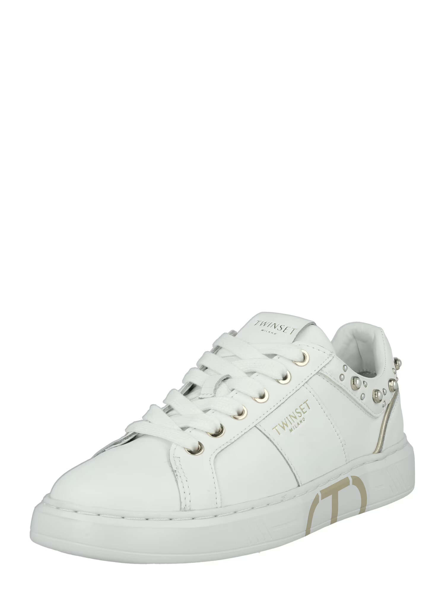 Twinset Sneaker low alb - Pled.ro