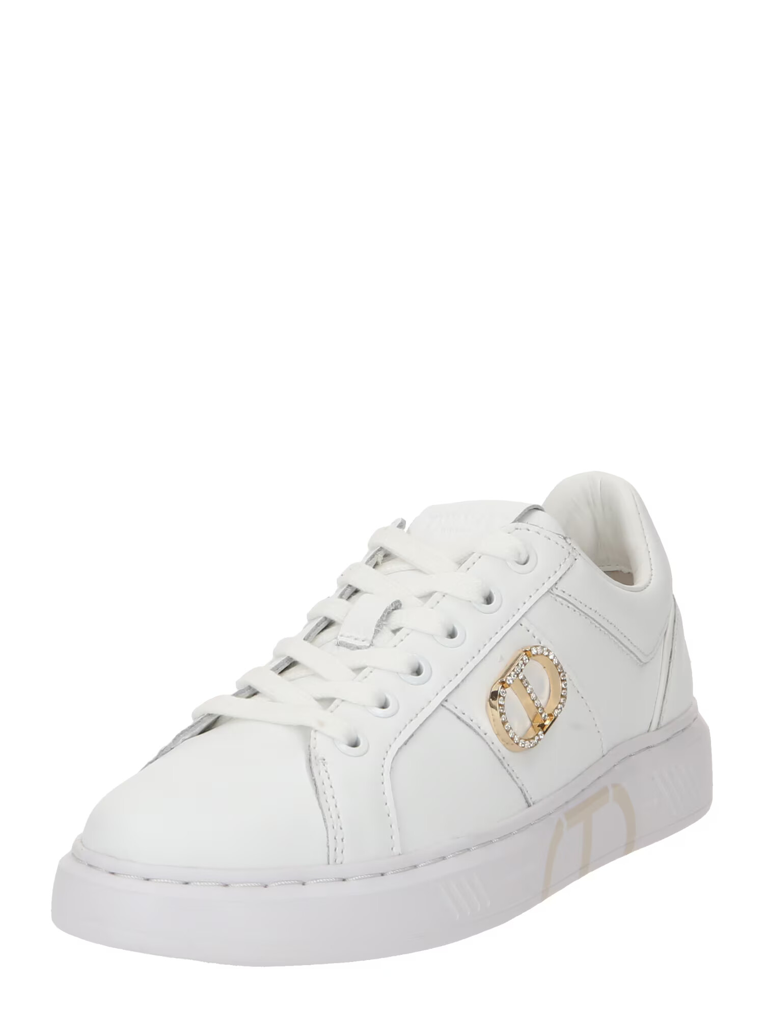 Twinset Sneaker low alb - Pled.ro