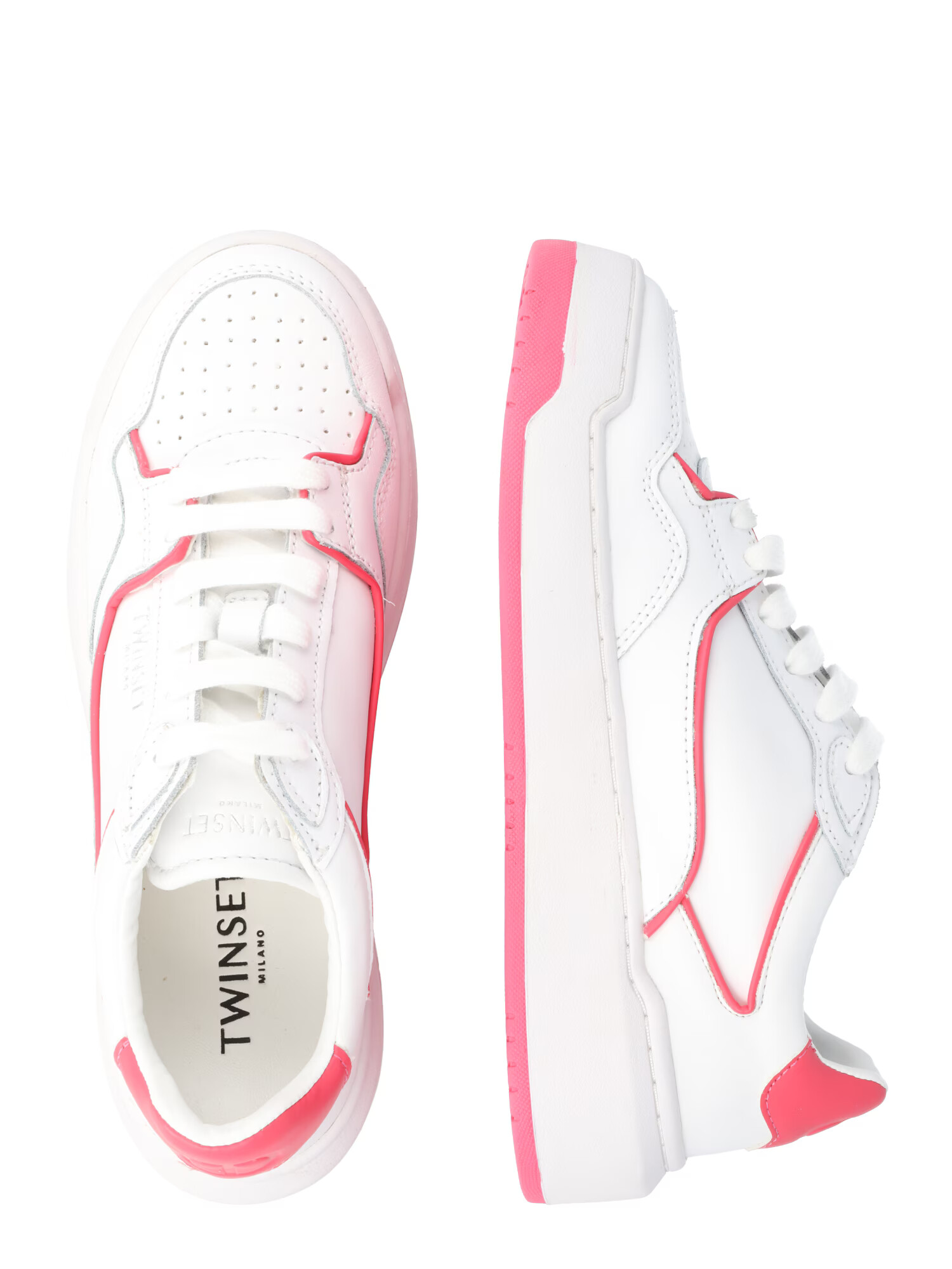 Twinset Sneaker low roz / alb - Pled.ro