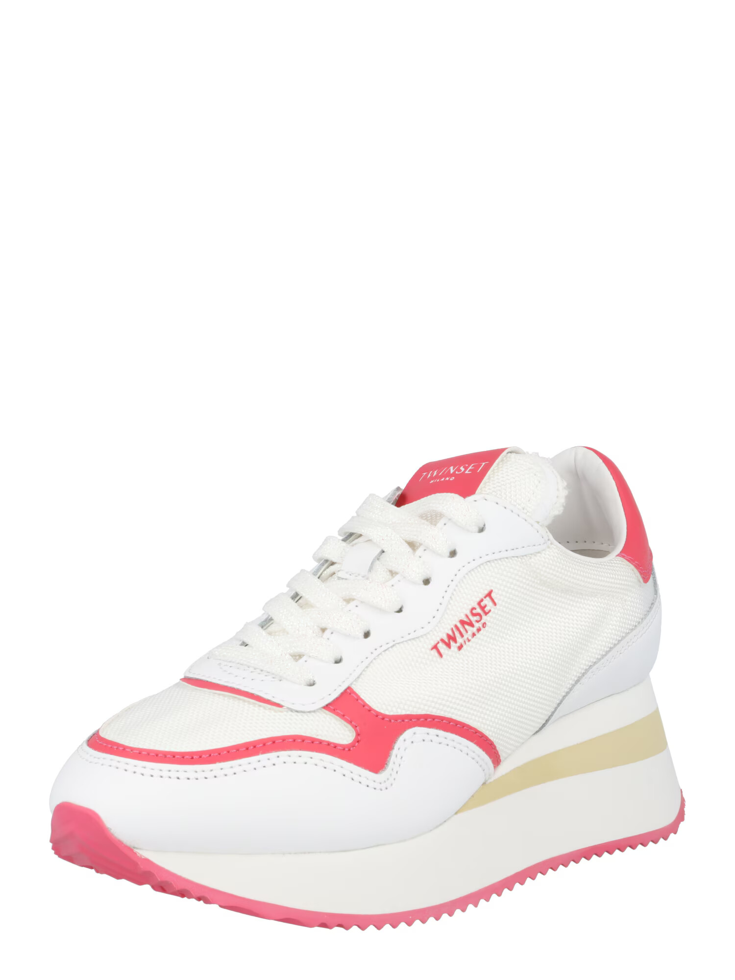 Twinset Sneaker low roz / alb - Pled.ro