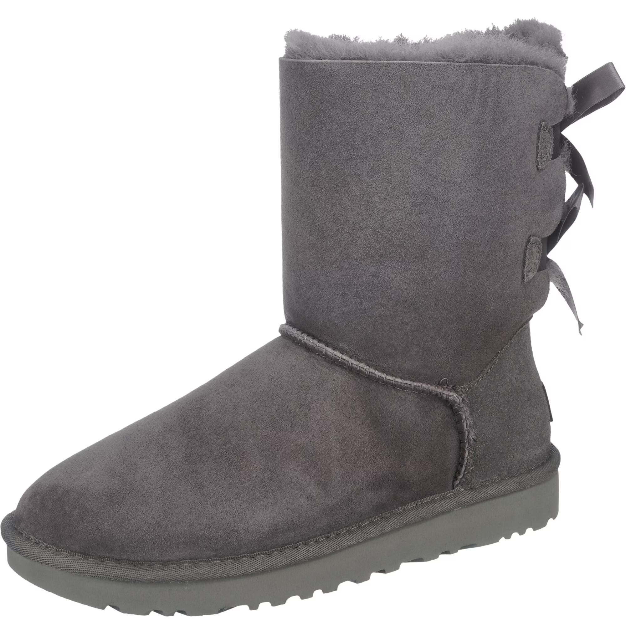 UGG Bocanci de zăpadă 'Bailey Bow' gri piatră - Pled.ro