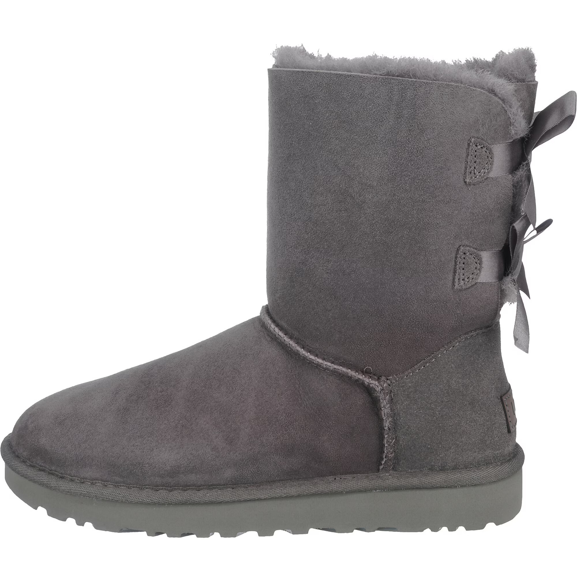 UGG Bocanci de zăpadă 'Bailey Bow' gri piatră - Pled.ro