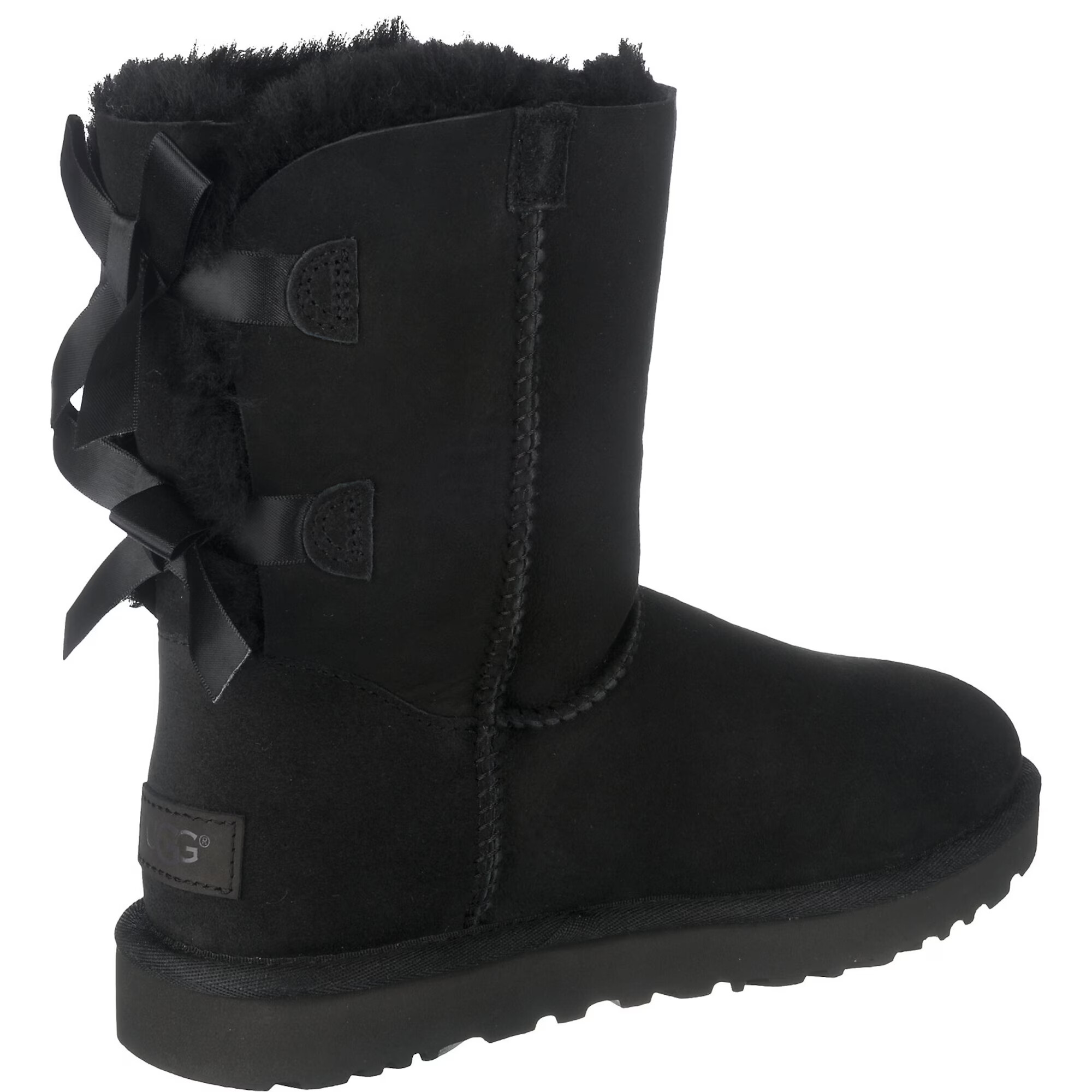 UGG Bocanci de zăpadă 'Bailey Bow II' negru - Pled.ro