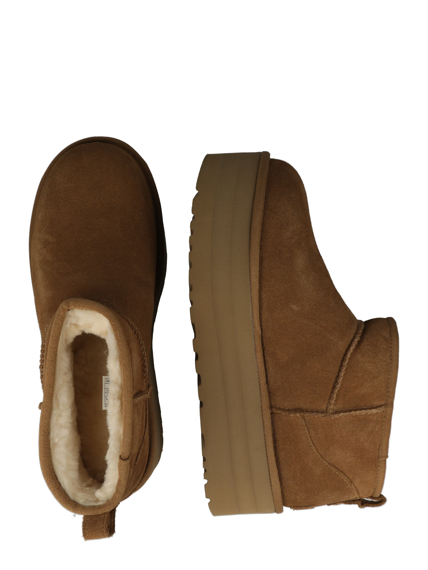 UGG Botine 'CLASSIC ULTRA MINI' maro caramel - Pled.ro