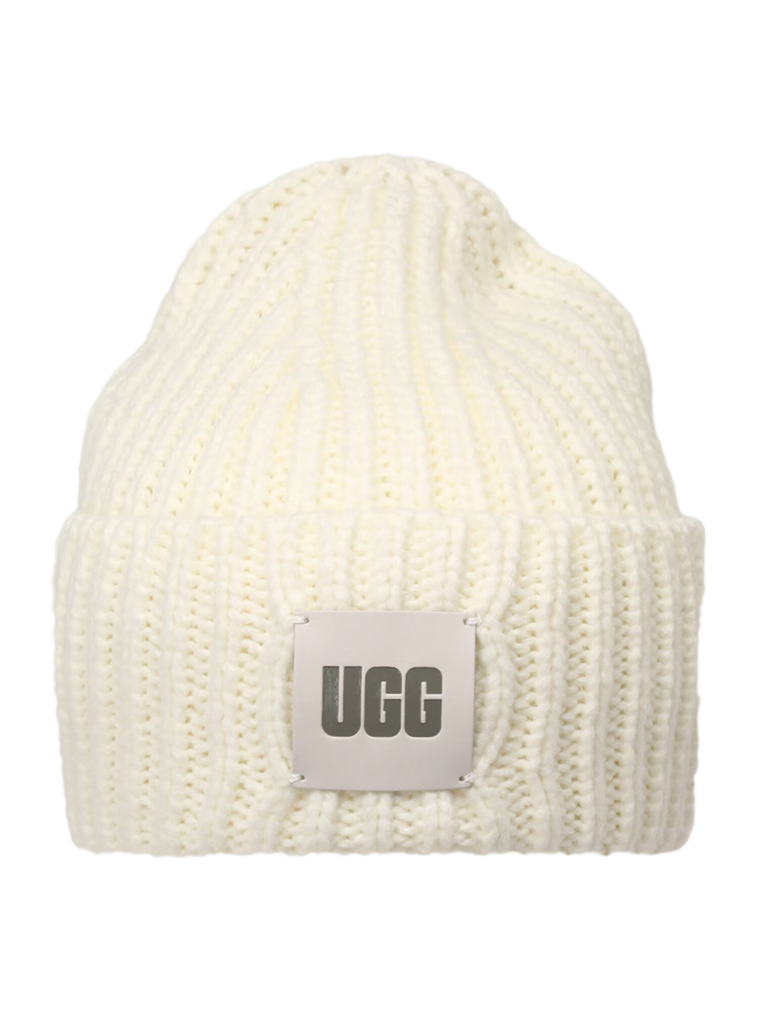 UGG Căciulă 'CHUNKY' crem / gri închis / alb murdar - Pled.ro