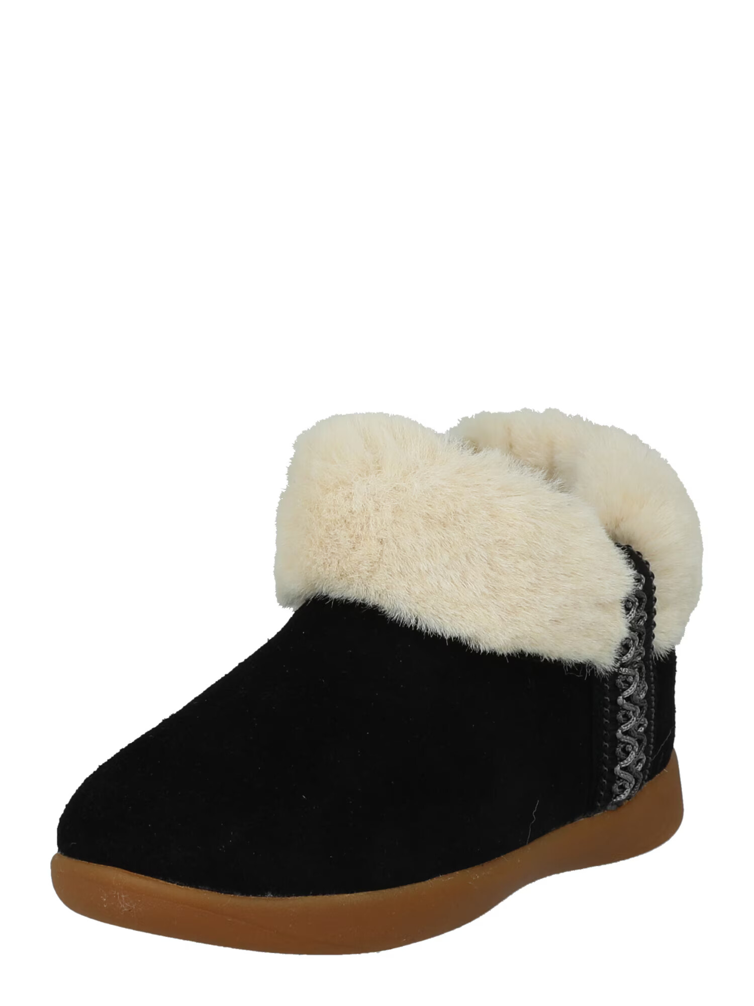 UGG Cizme 'DREAMEE' negru / alb lână - Pled.ro