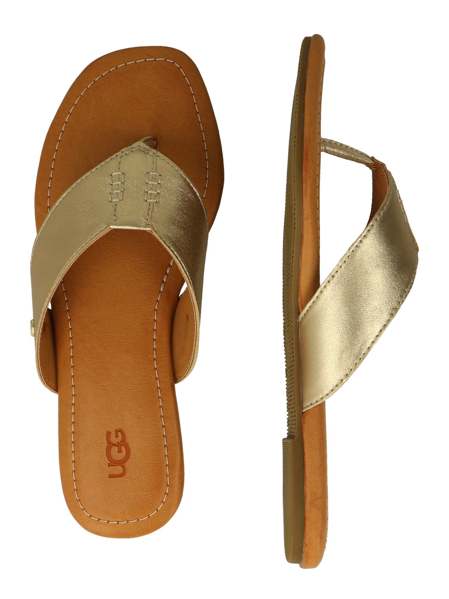 UGG Flip-flops 'Carey' auriu - Pled.ro