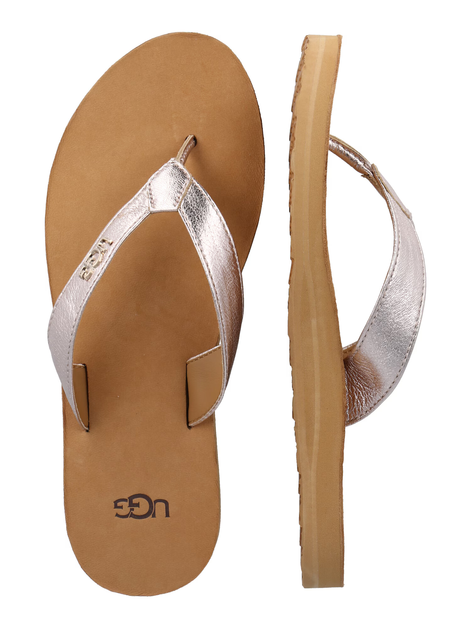 UGG Flip-flops auriu - roz - Pled.ro