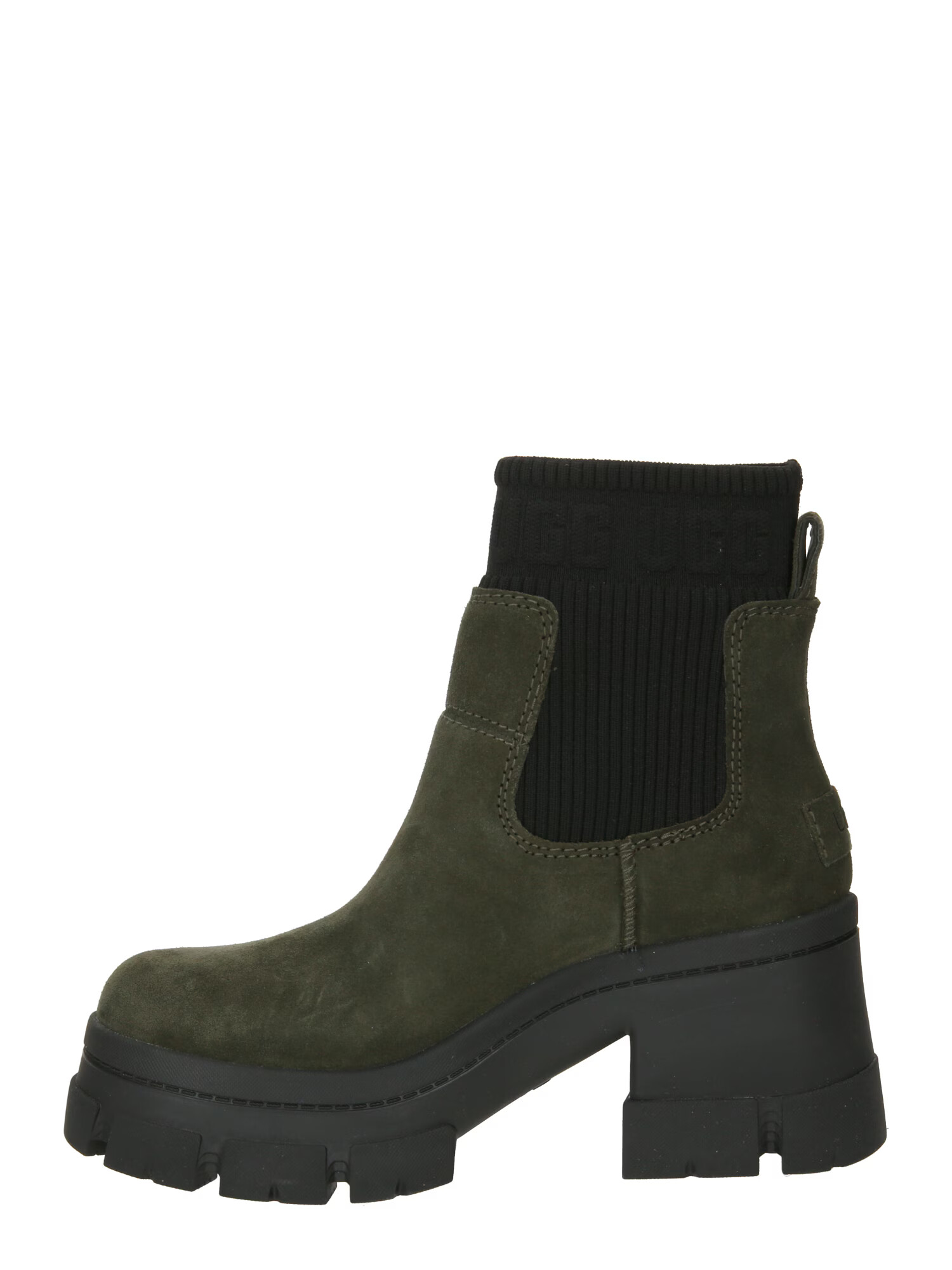 UGG Ghete chelsea 'BROOKLYN' verde închis / negru - Pled.ro