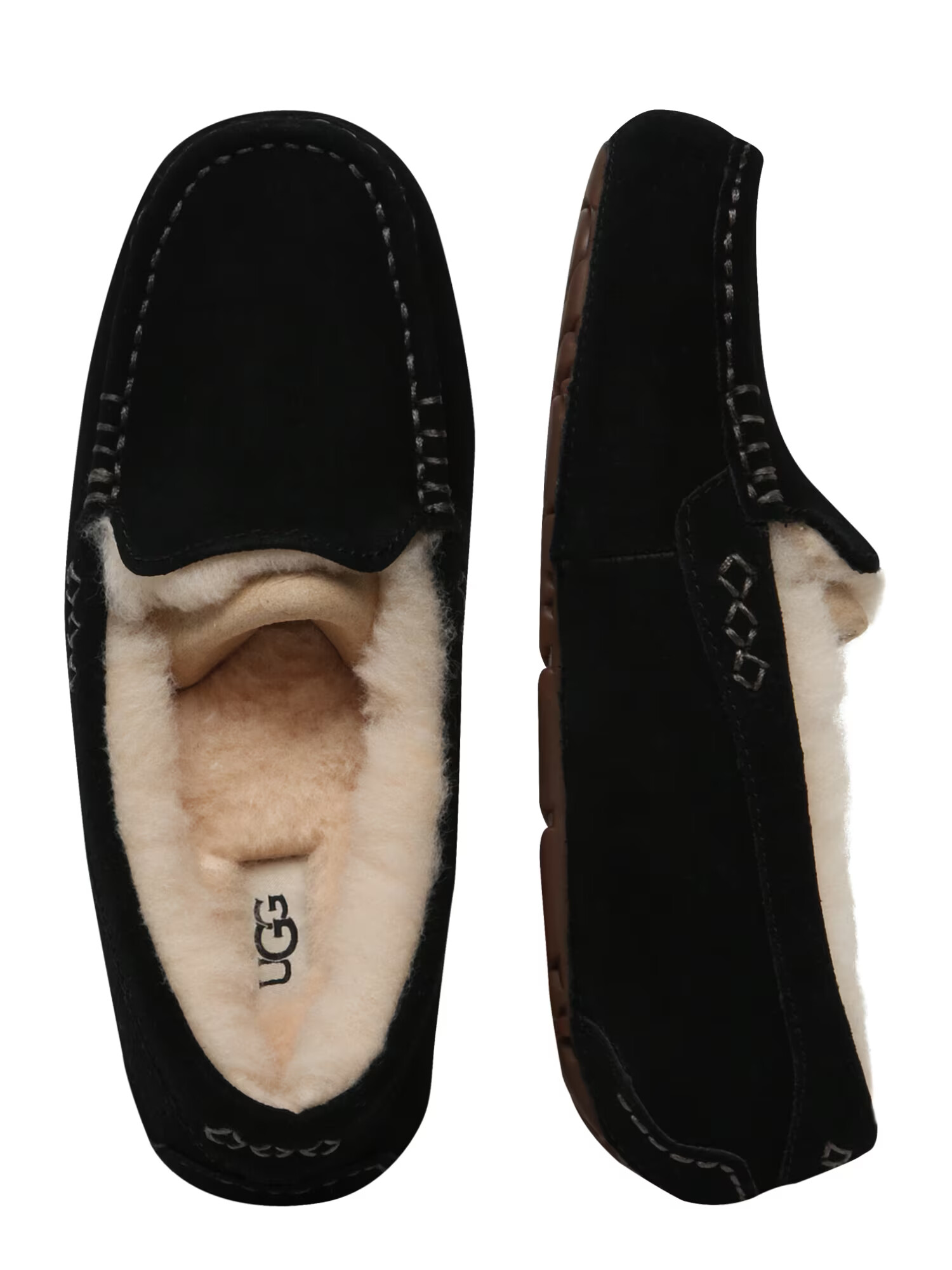 UGG Mocasini 'Ansley' negru - Pled.ro