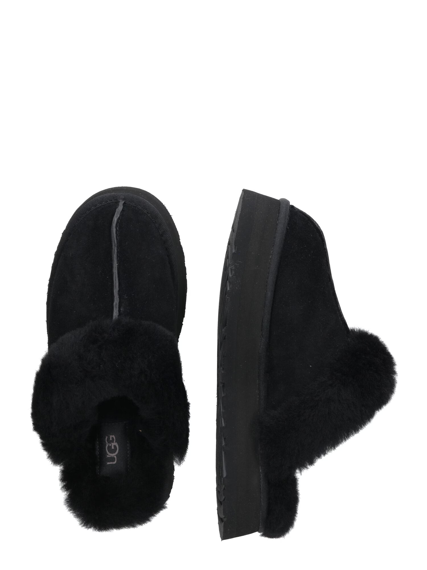 UGG Papuci de casă 'Disquette' negru - Pled.ro