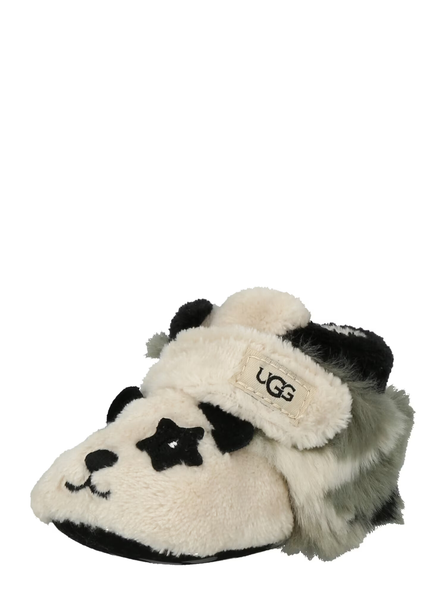 UGG Papuci de casă 'PANDA STUFFIE' gri / negru / alb natural - Pled.ro