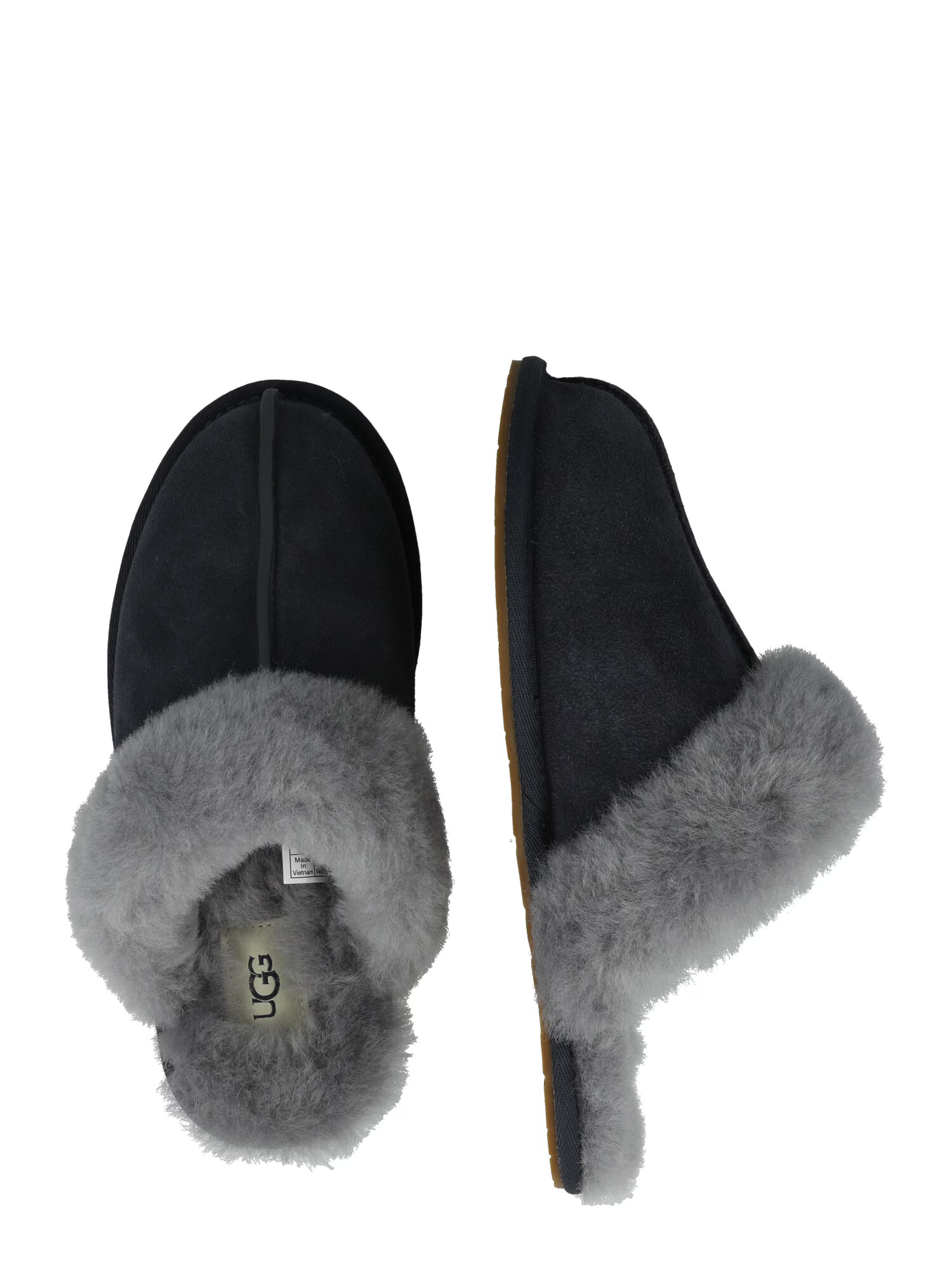 UGG Papuci de casă 'Scuffette II' albastru marin / gri - Pled.ro