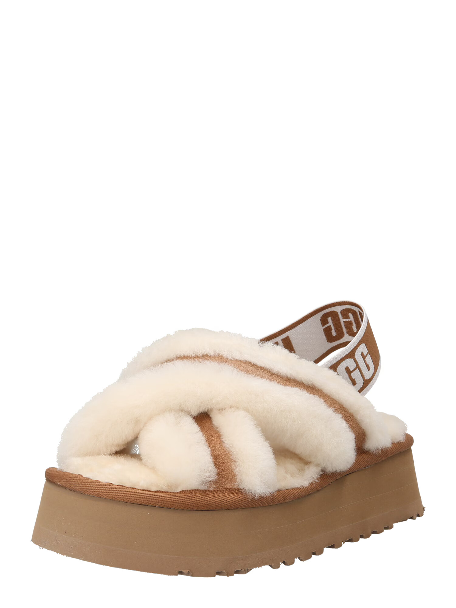 UGG Sandale crem / maro / alb - Pled.ro