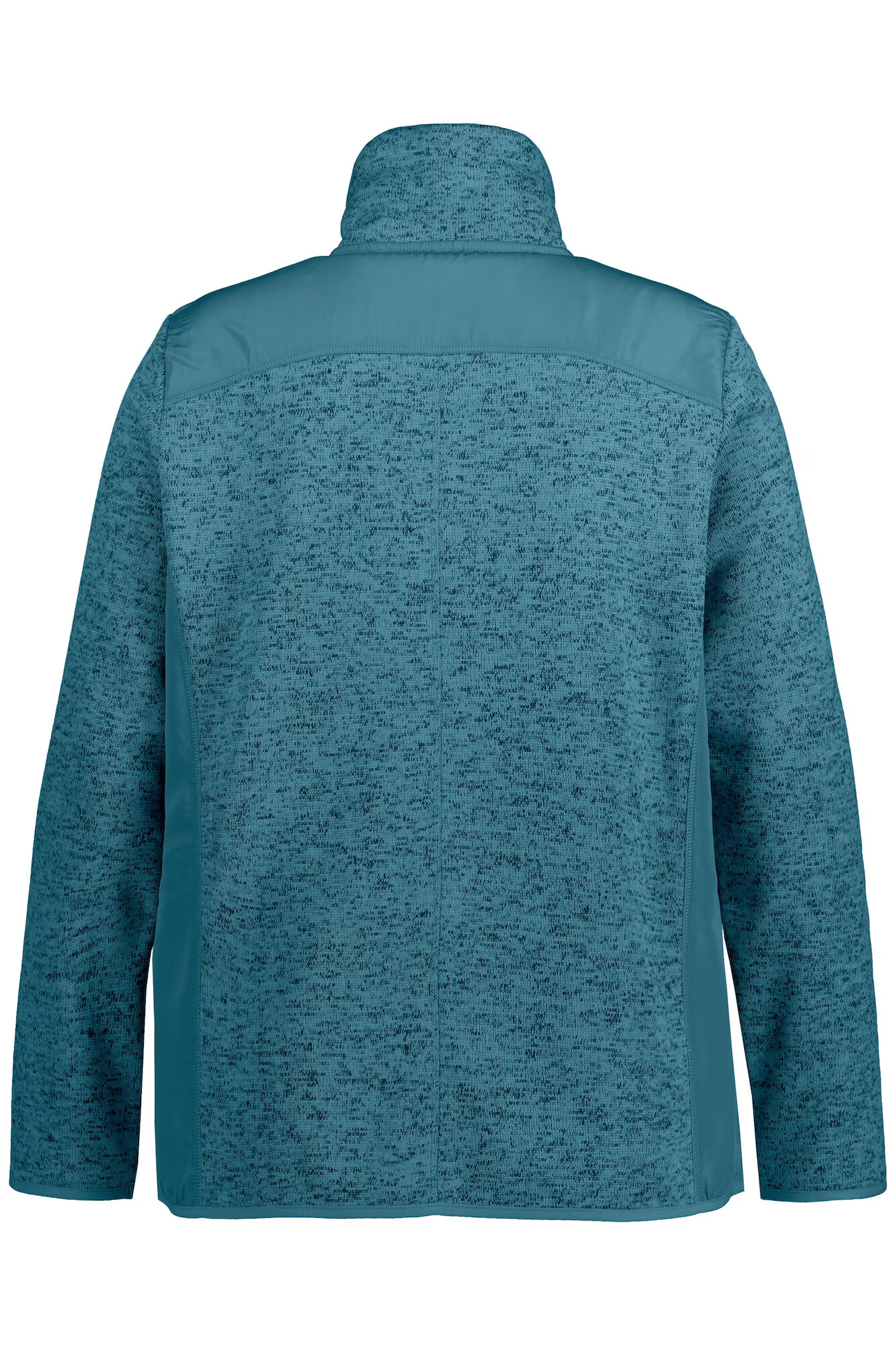 Ulla Popken Jachetă fleece bleumarin / turcoaz - Pled.ro