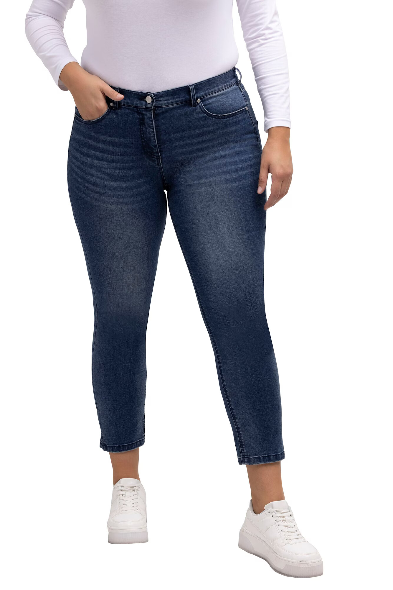 Ulla Popken Jeans albastru denim - Pled.ro