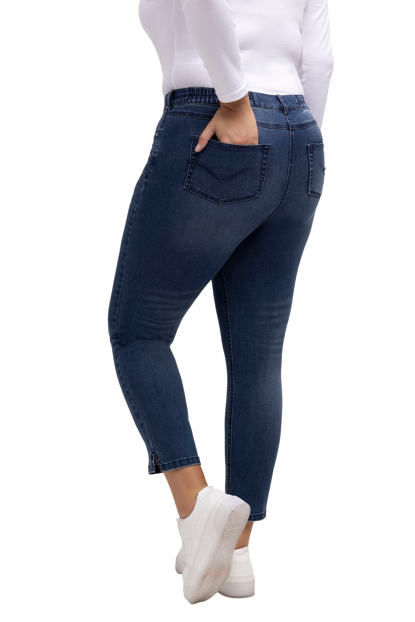 Ulla Popken Jeans albastru denim - Pled.ro