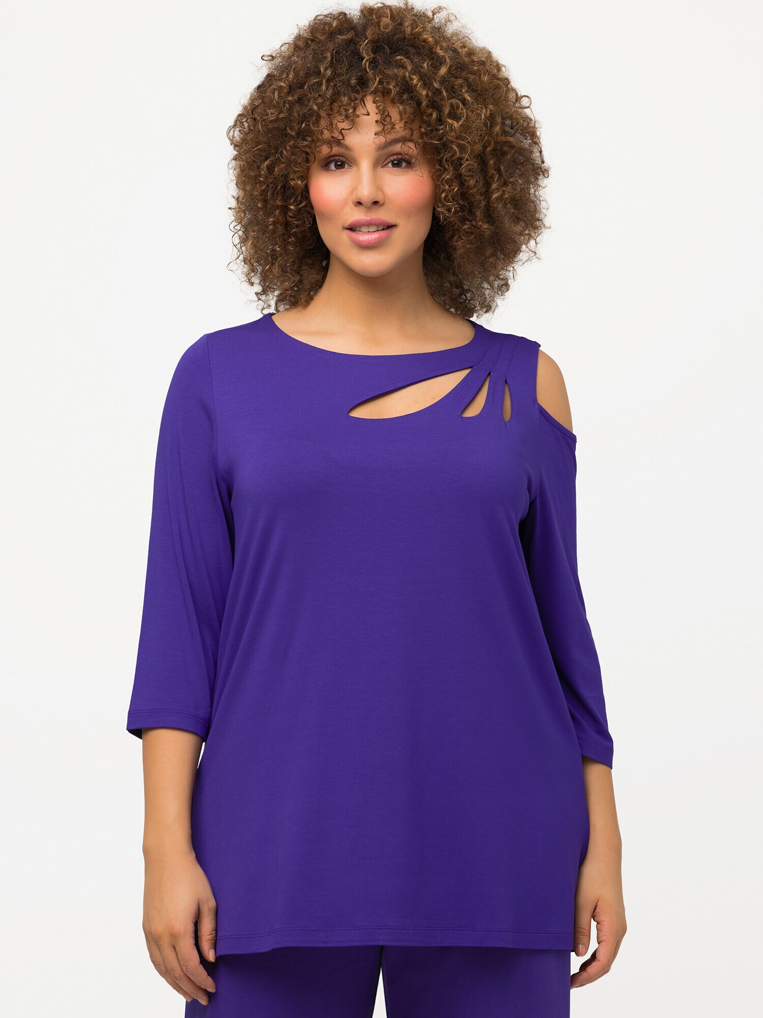 Ulla Popken Tricou albastru violet - Pled.ro