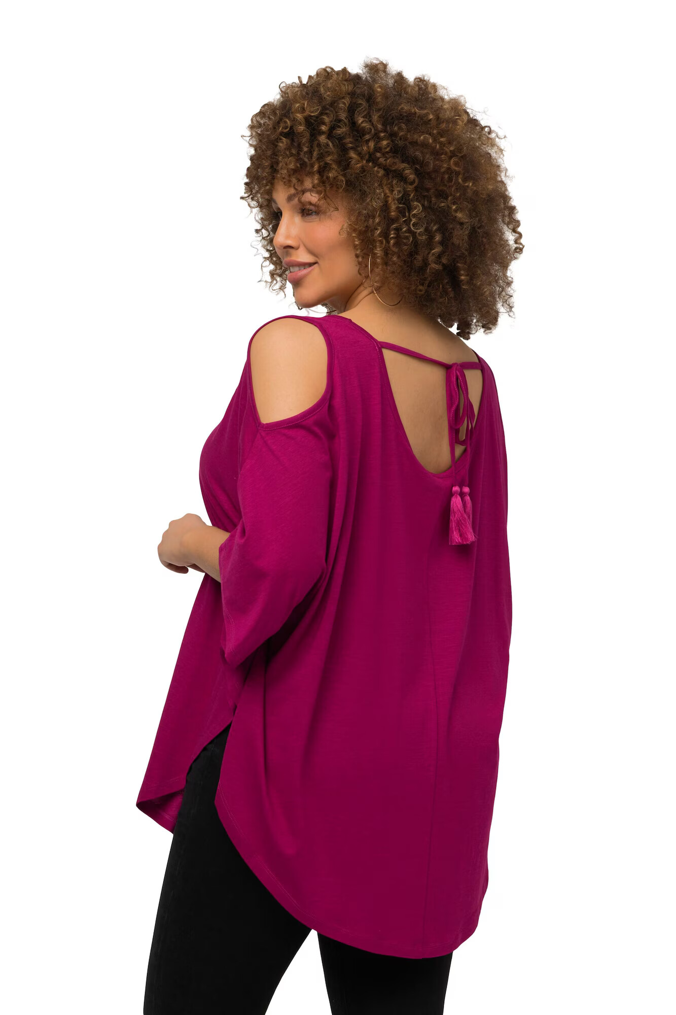 Ulla Popken Tricou fucsia - Pled.ro