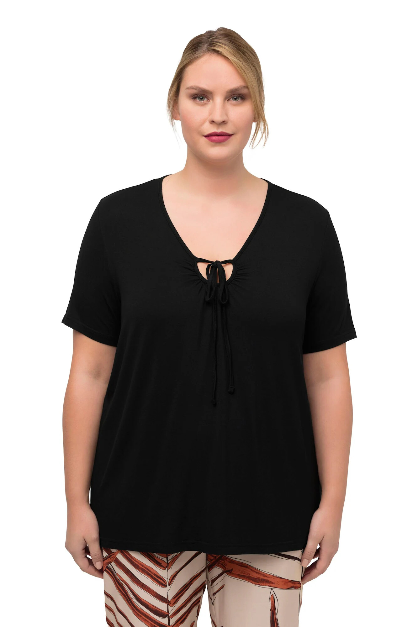 Ulla Popken Tricou negru - Pled.ro