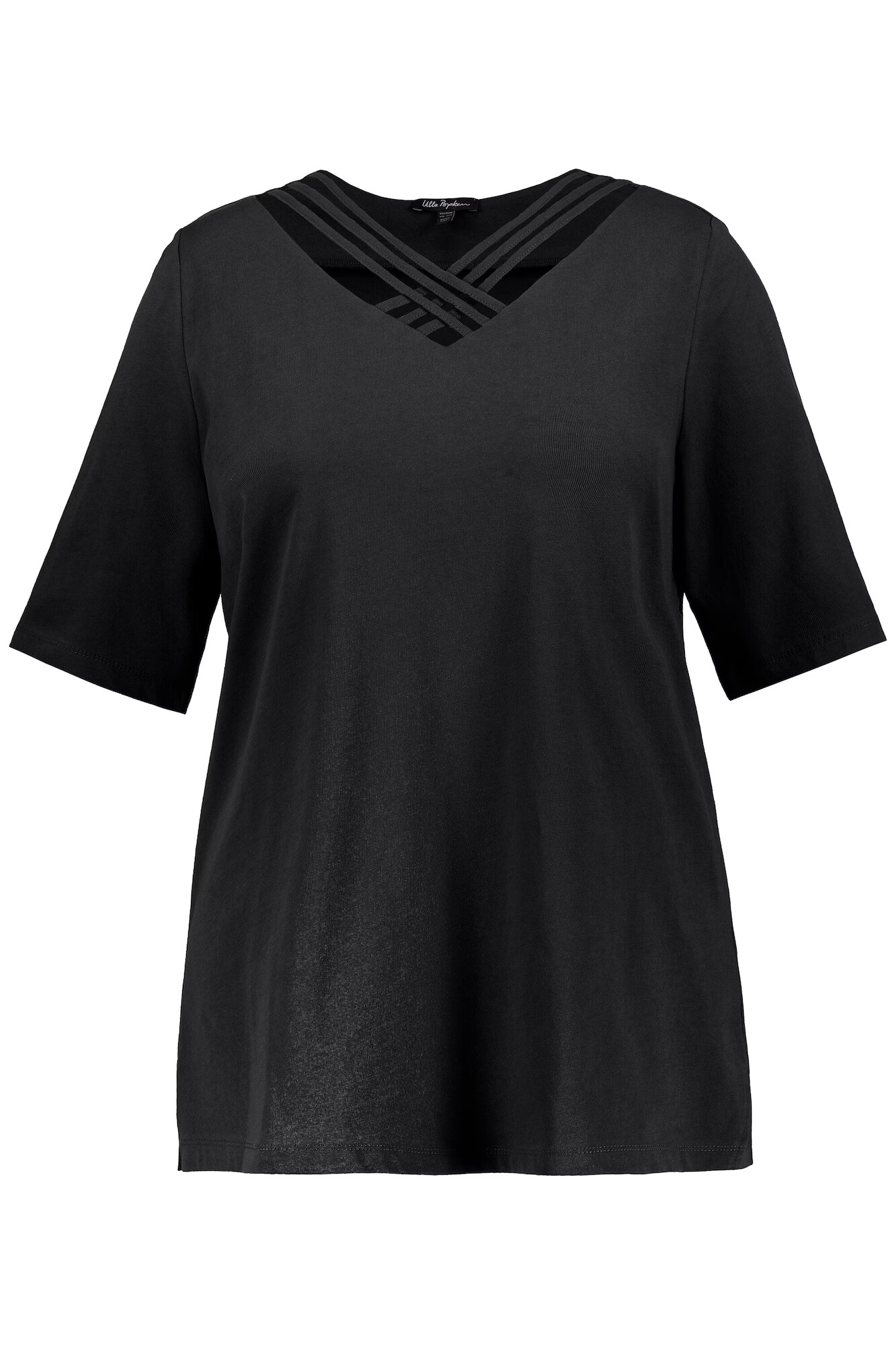 Ulla Popken Tricou negru - Pled.ro