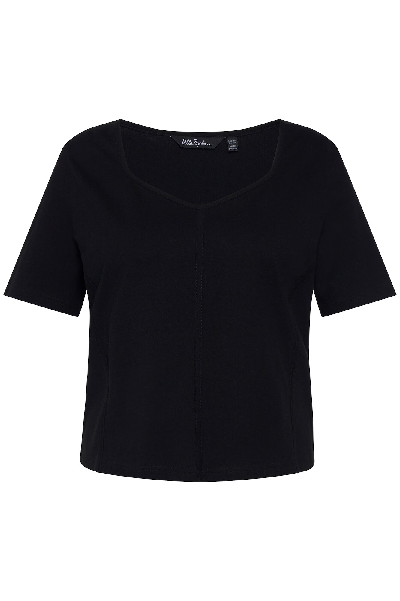 Ulla Popken Tricou negru - Pled.ro