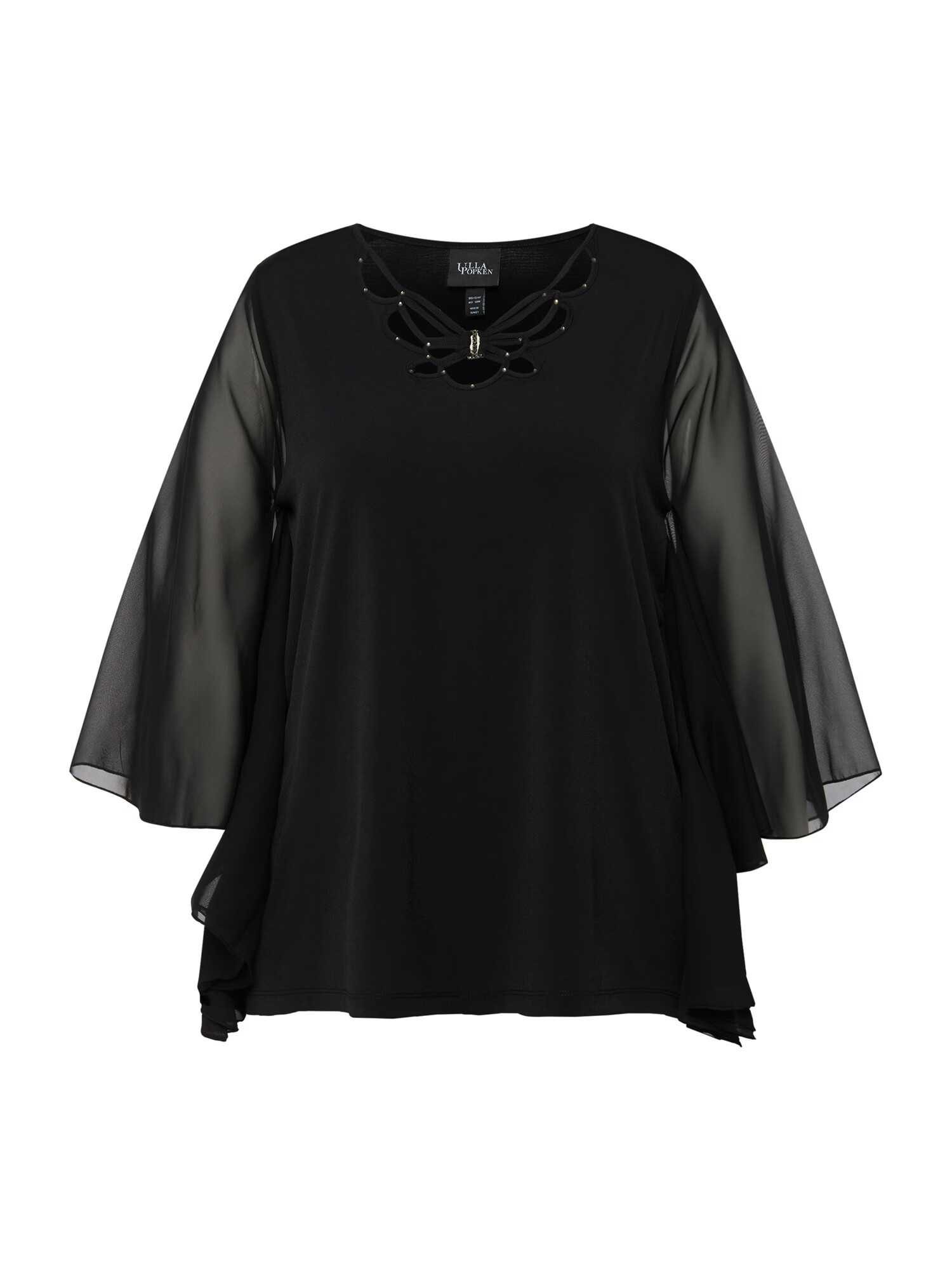 Ulla Popken Tricou negru - Pled.ro