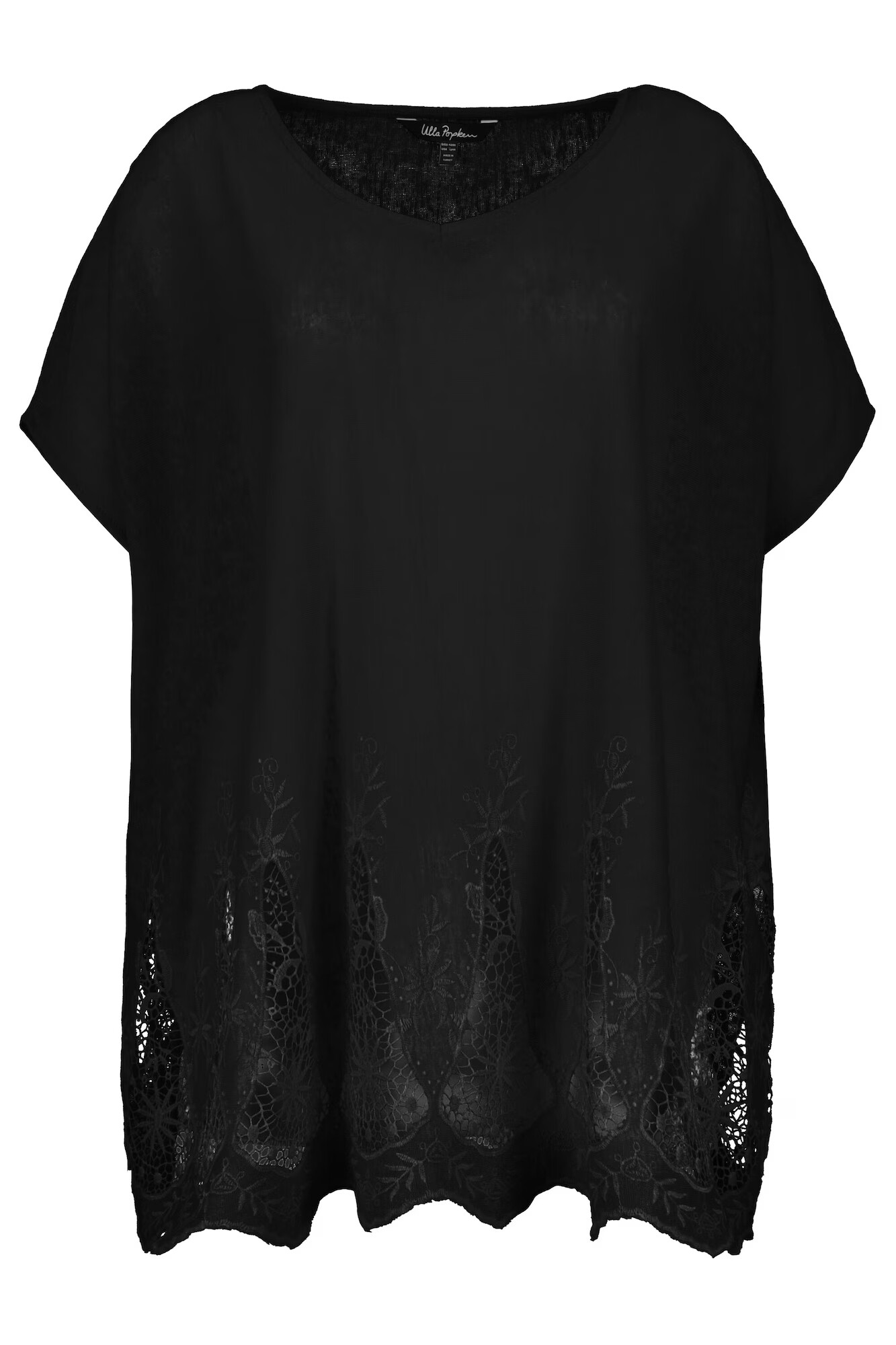 Ulla Popken Tricou negru - Pled.ro