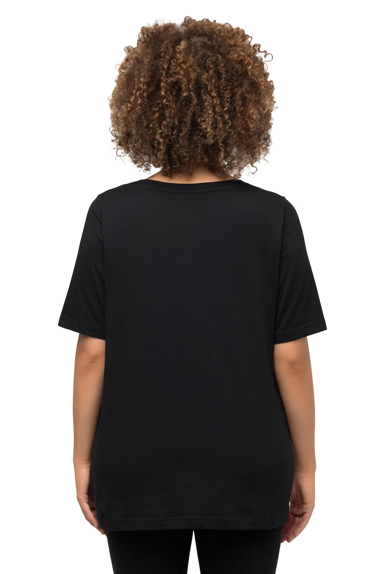 Ulla Popken Tricou negru - Pled.ro