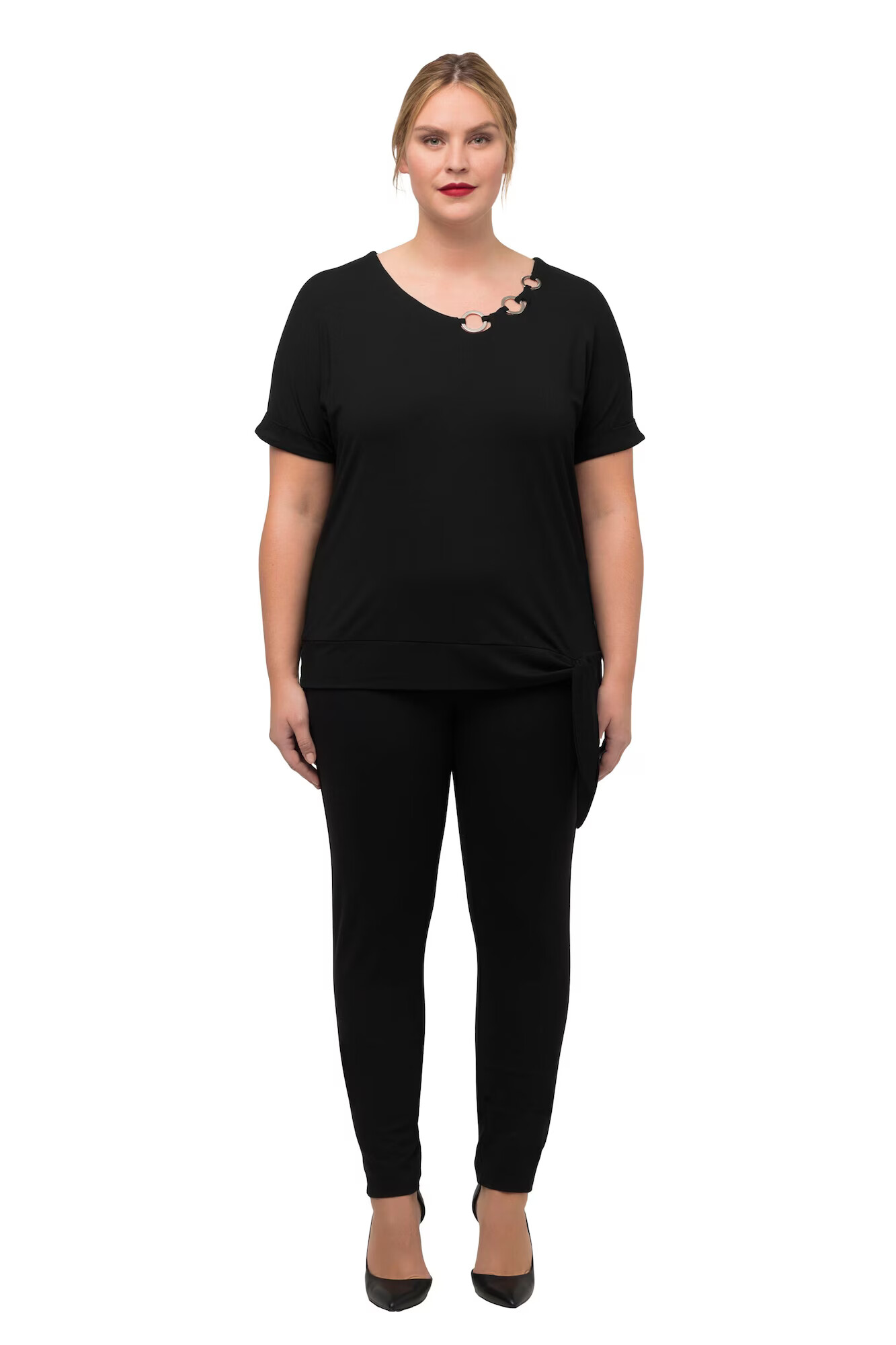 Ulla Popken Tricou negru - Pled.ro