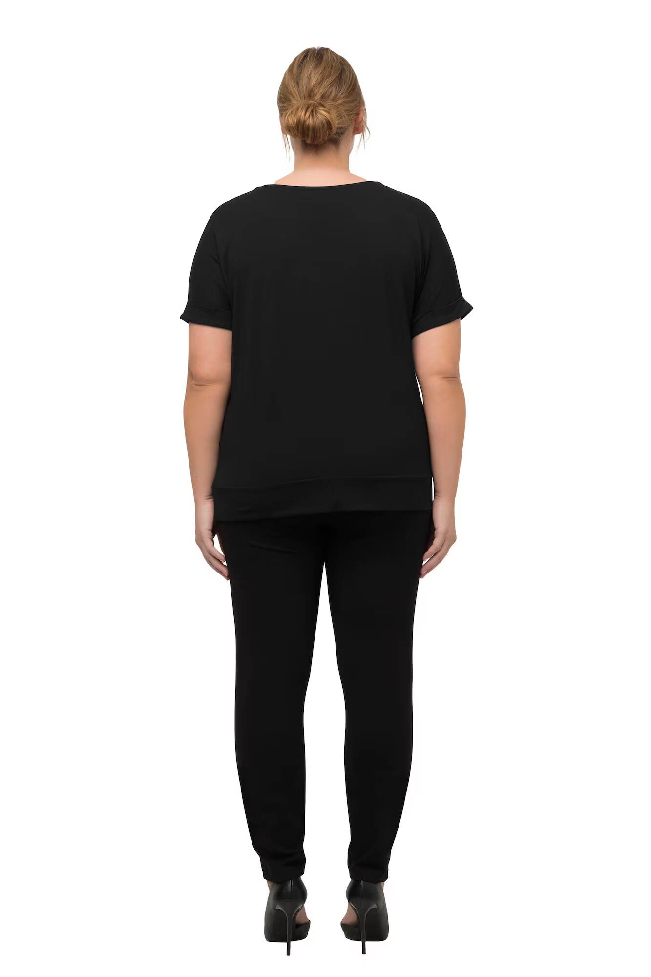 Ulla Popken Tricou negru - Pled.ro