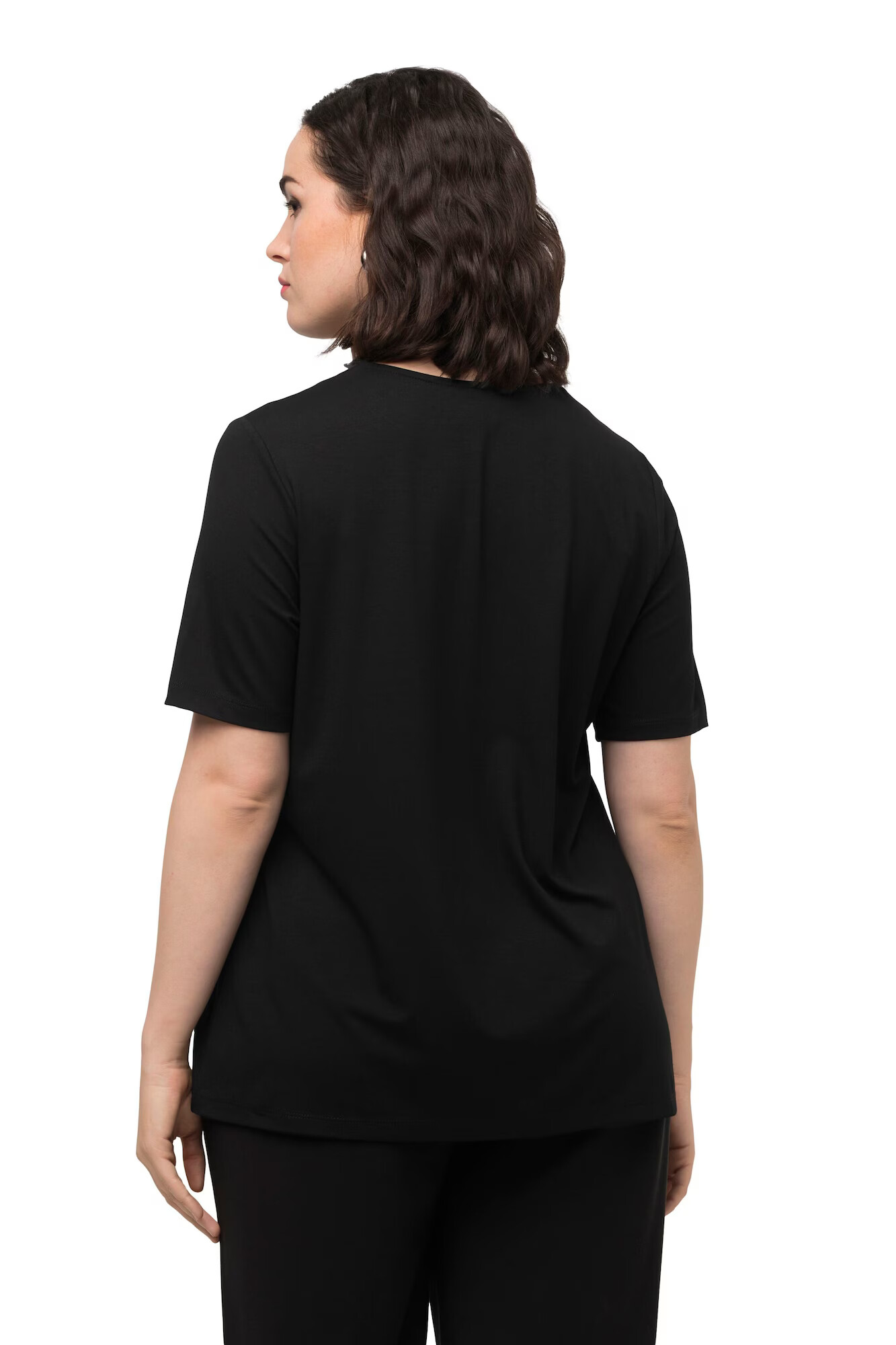 Ulla Popken Tricou negru - Pled.ro