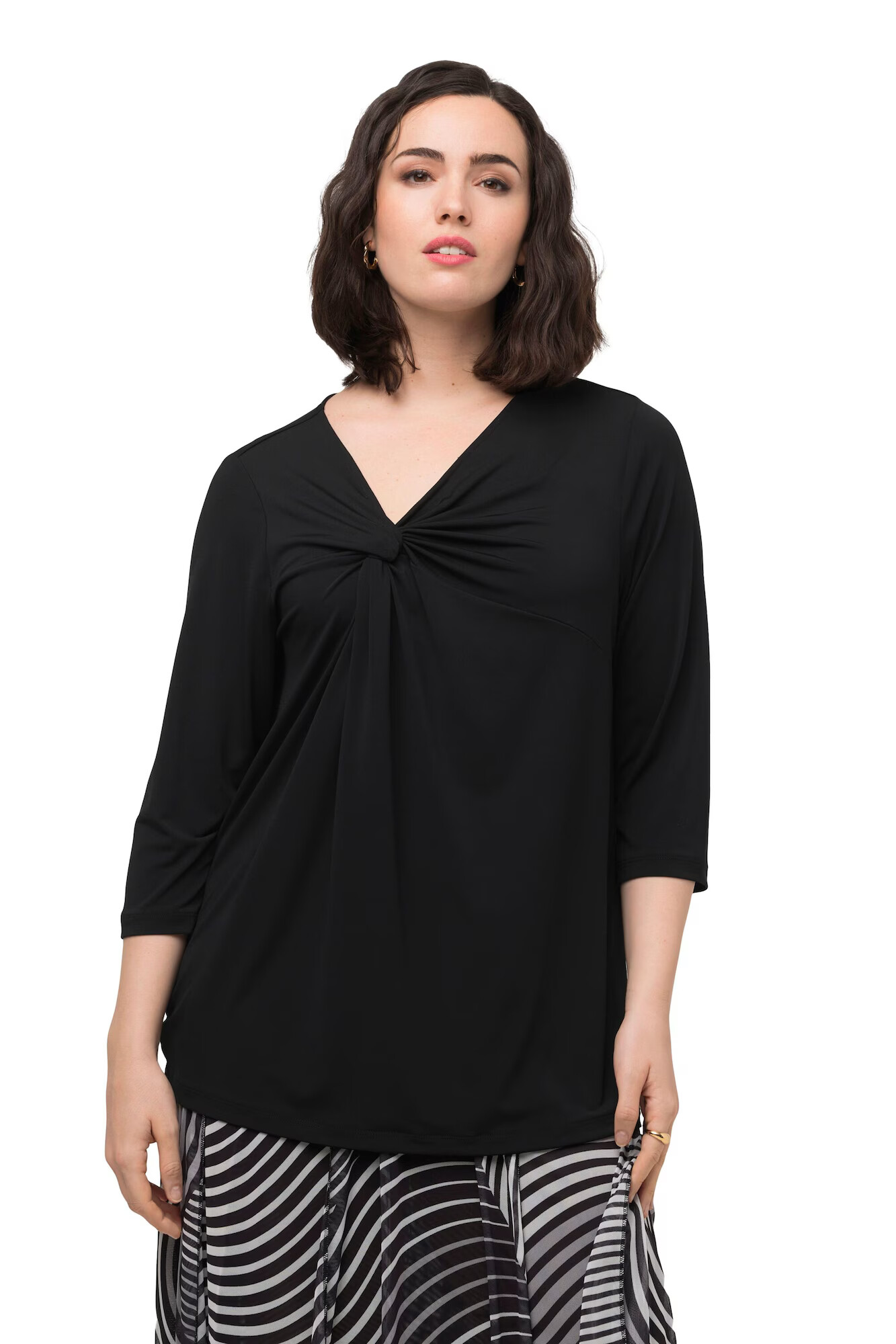 Ulla Popken Tricou negru - Pled.ro