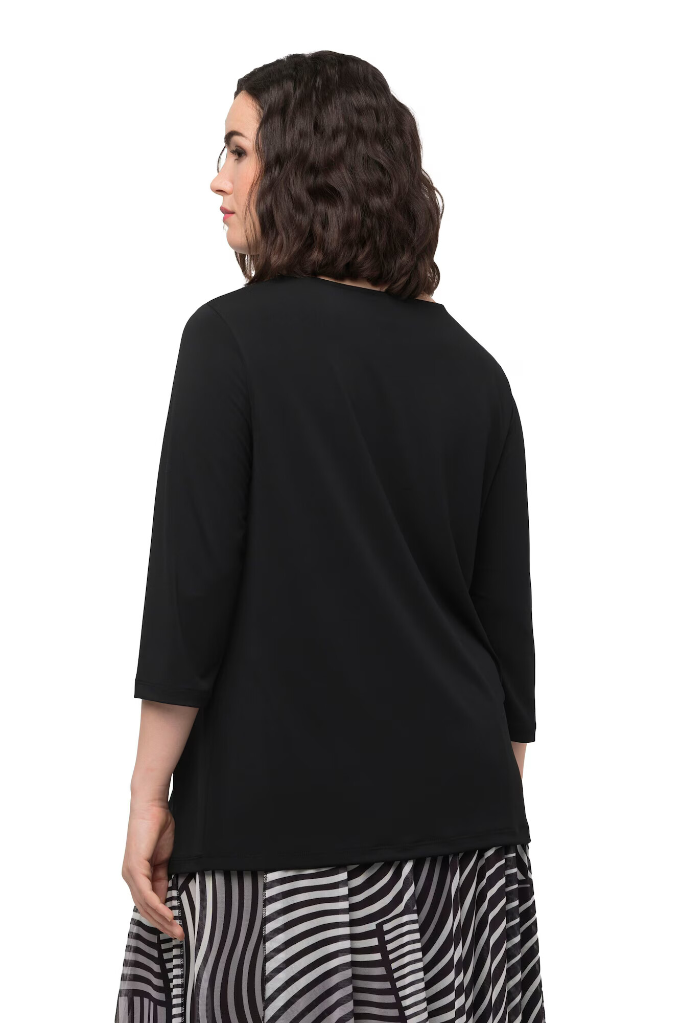 Ulla Popken Tricou negru - Pled.ro