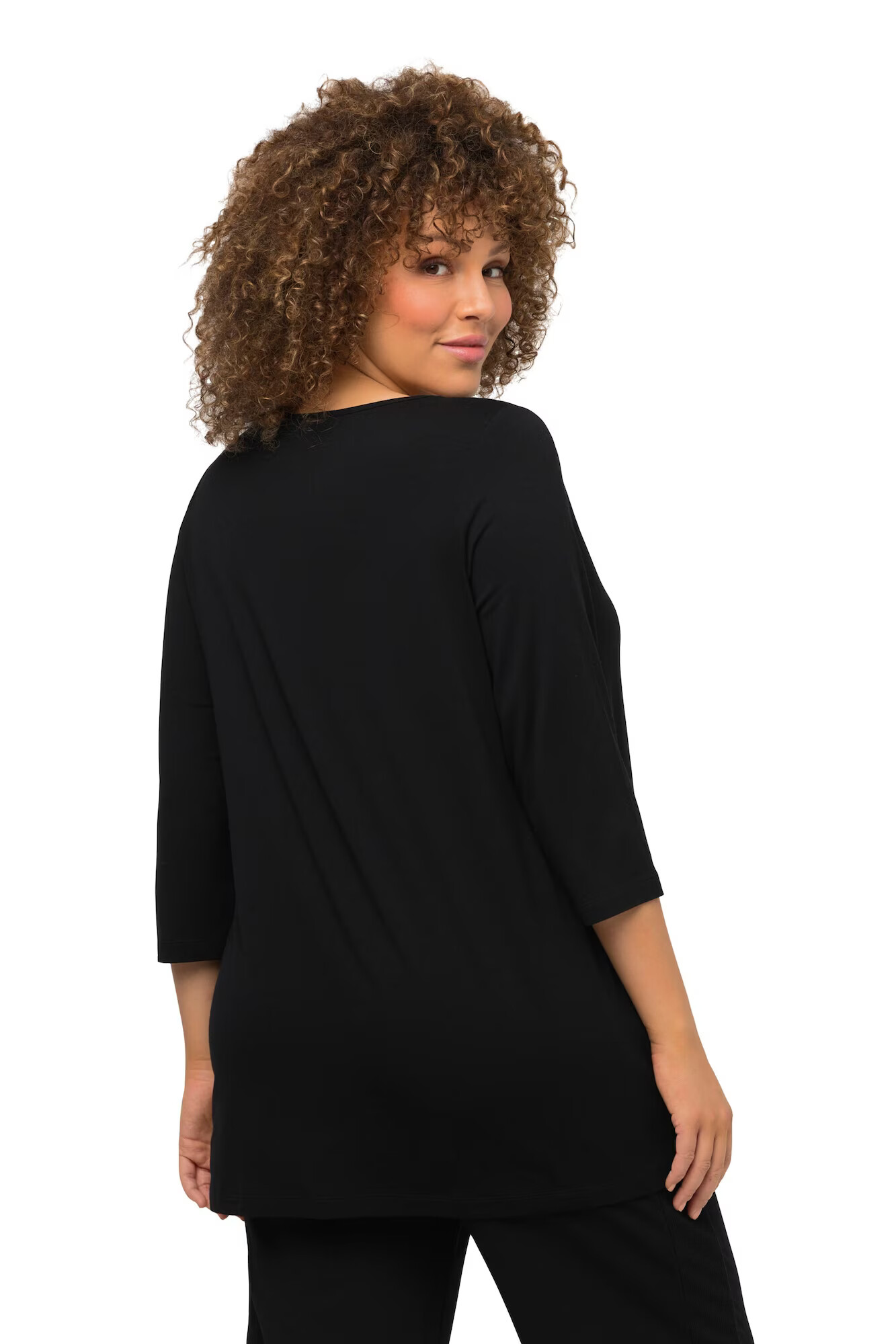 Ulla Popken Tricou negru - Pled.ro