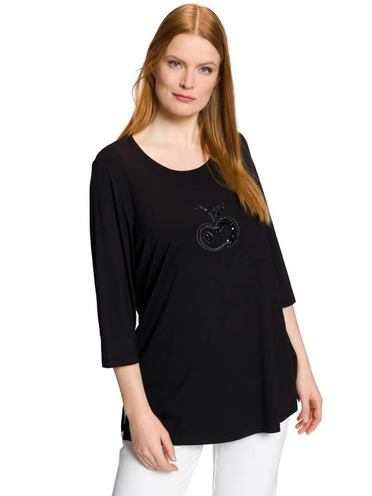 Ulla Popken Tricou negru - Pled.ro